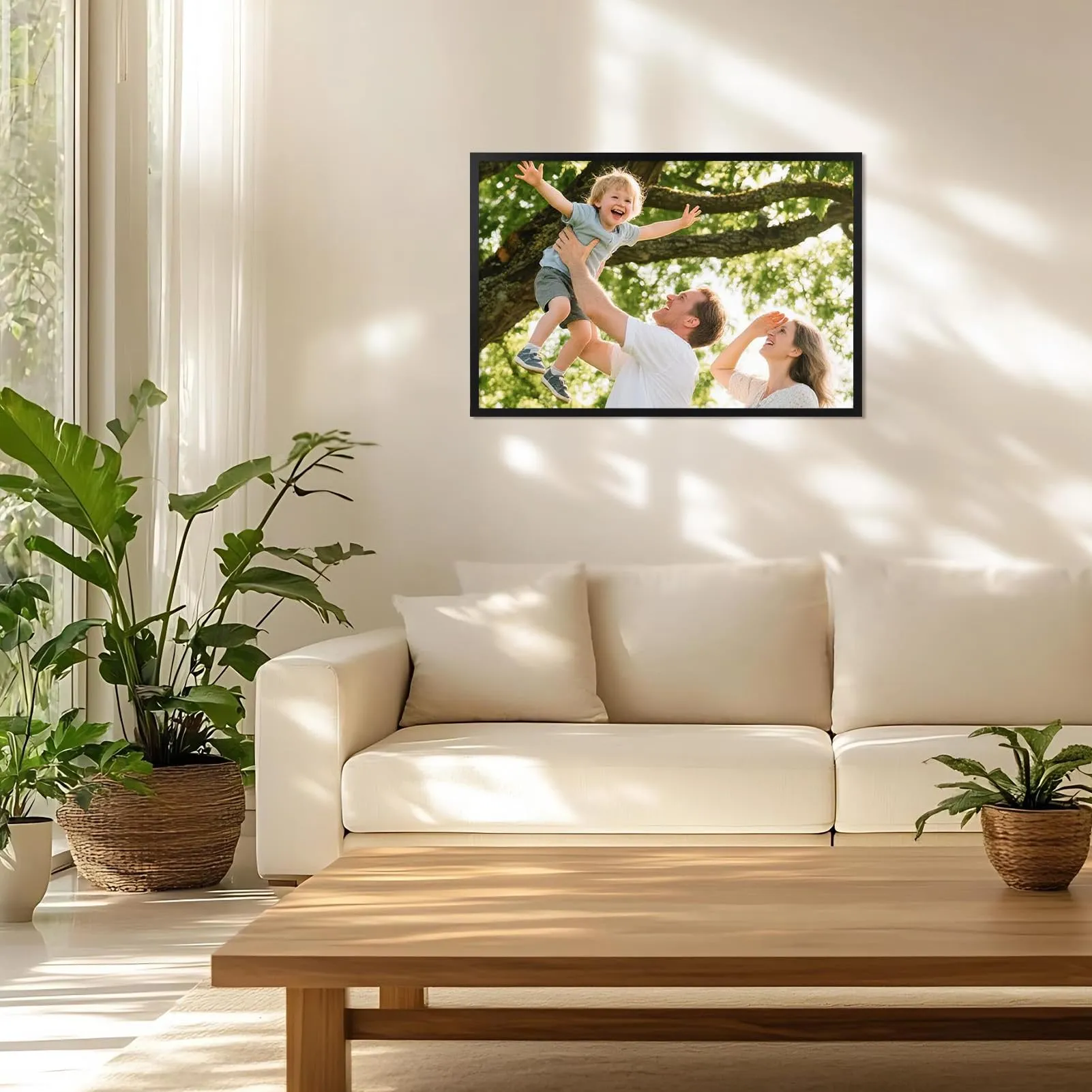 Giftgarden Cornice in Alluminio, 61x91.5cm, Nero - immagine 2
