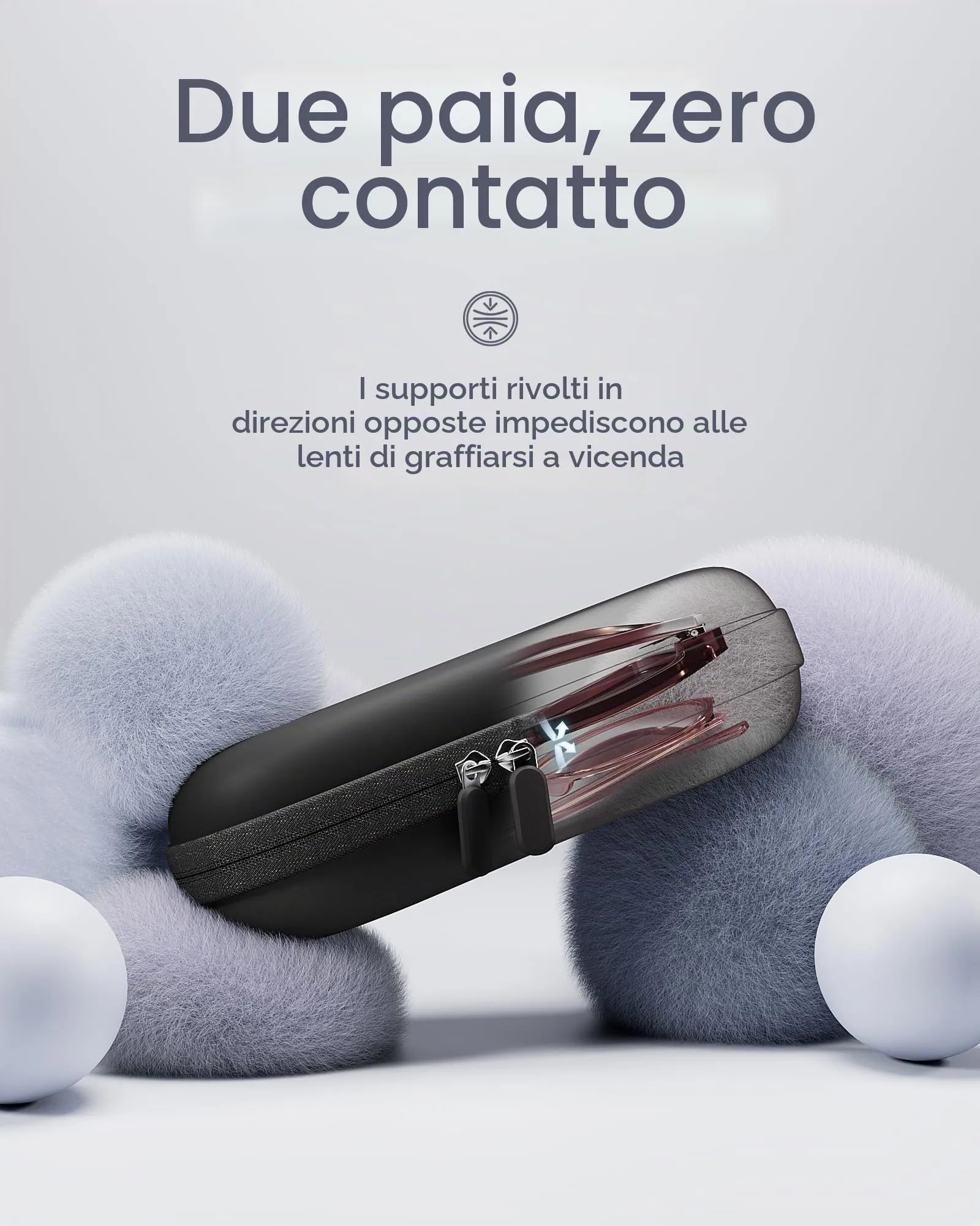 ProCase Custodia per 2 paia di Occhiali da Sole - immagine 5