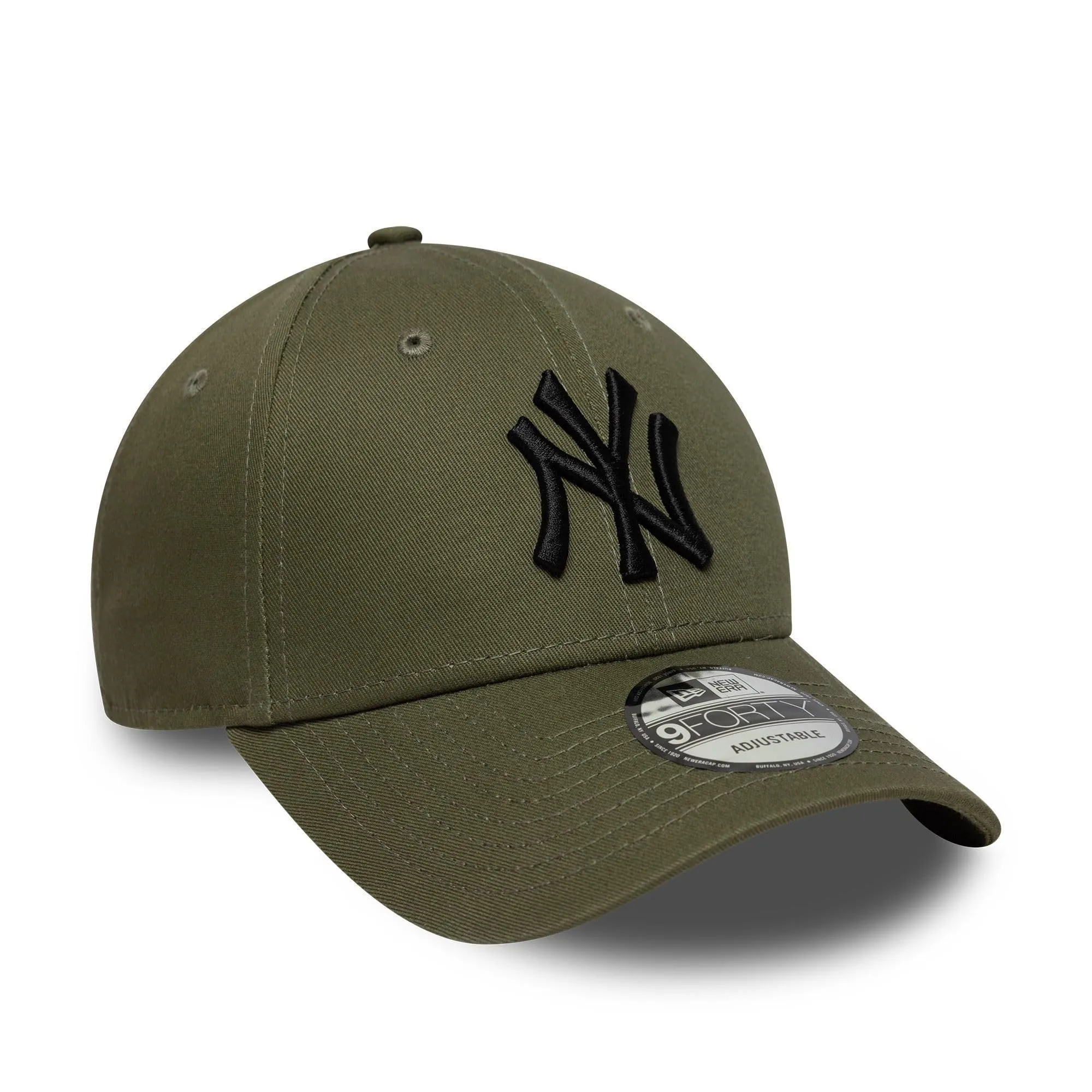 New Era New York Yankees MLB League Essential 9Forty Cappello - Verde Oliva - immagine 3