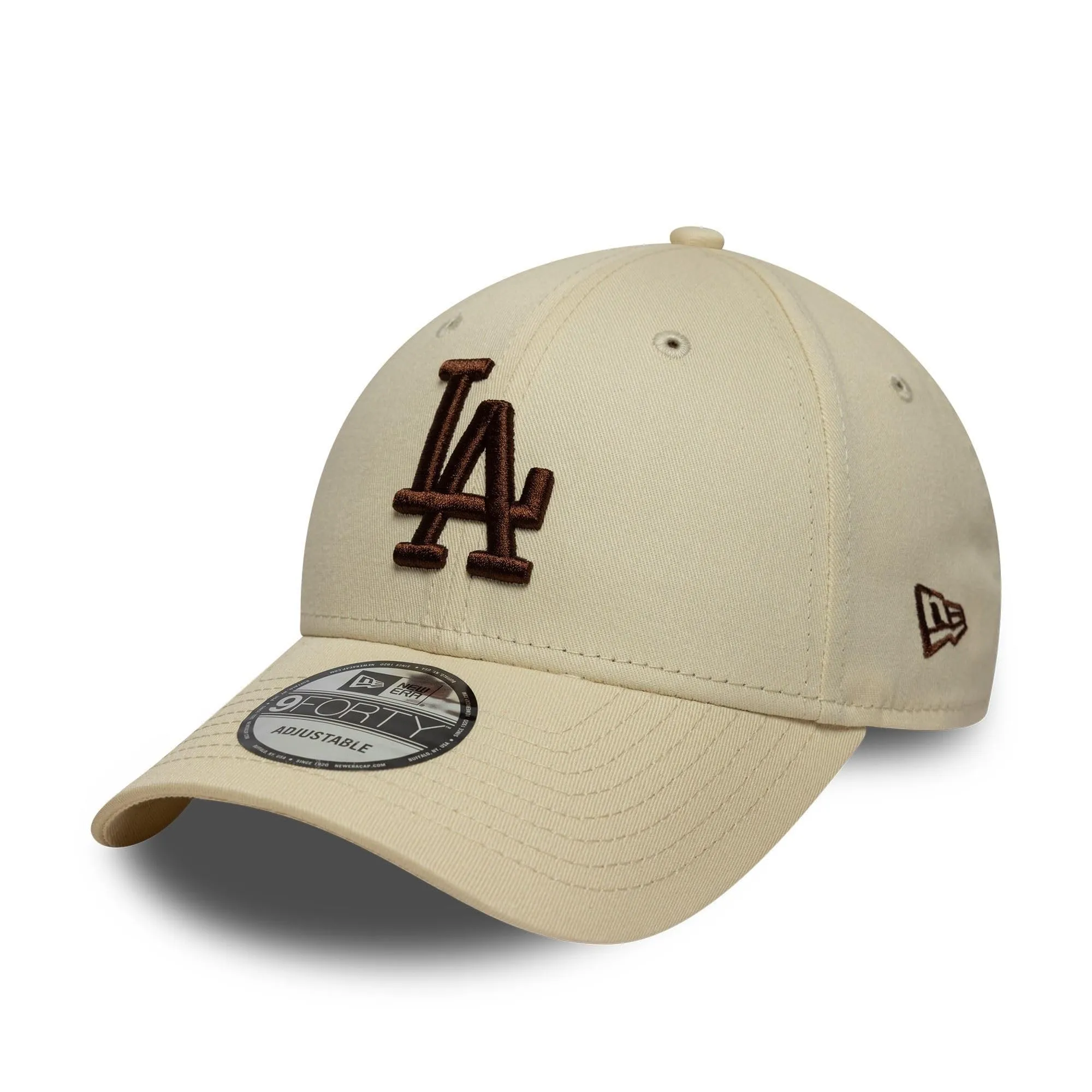 New Era Los Angeles Dodgers MLB League Essential 9Forty Cap - Beige - immagine 1