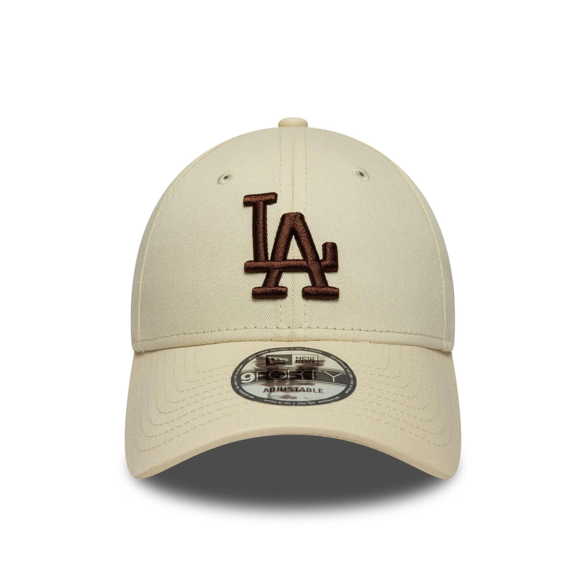 New Era Los Angeles Dodgers MLB League Essential 9Forty Cap - Beige - immagine 2