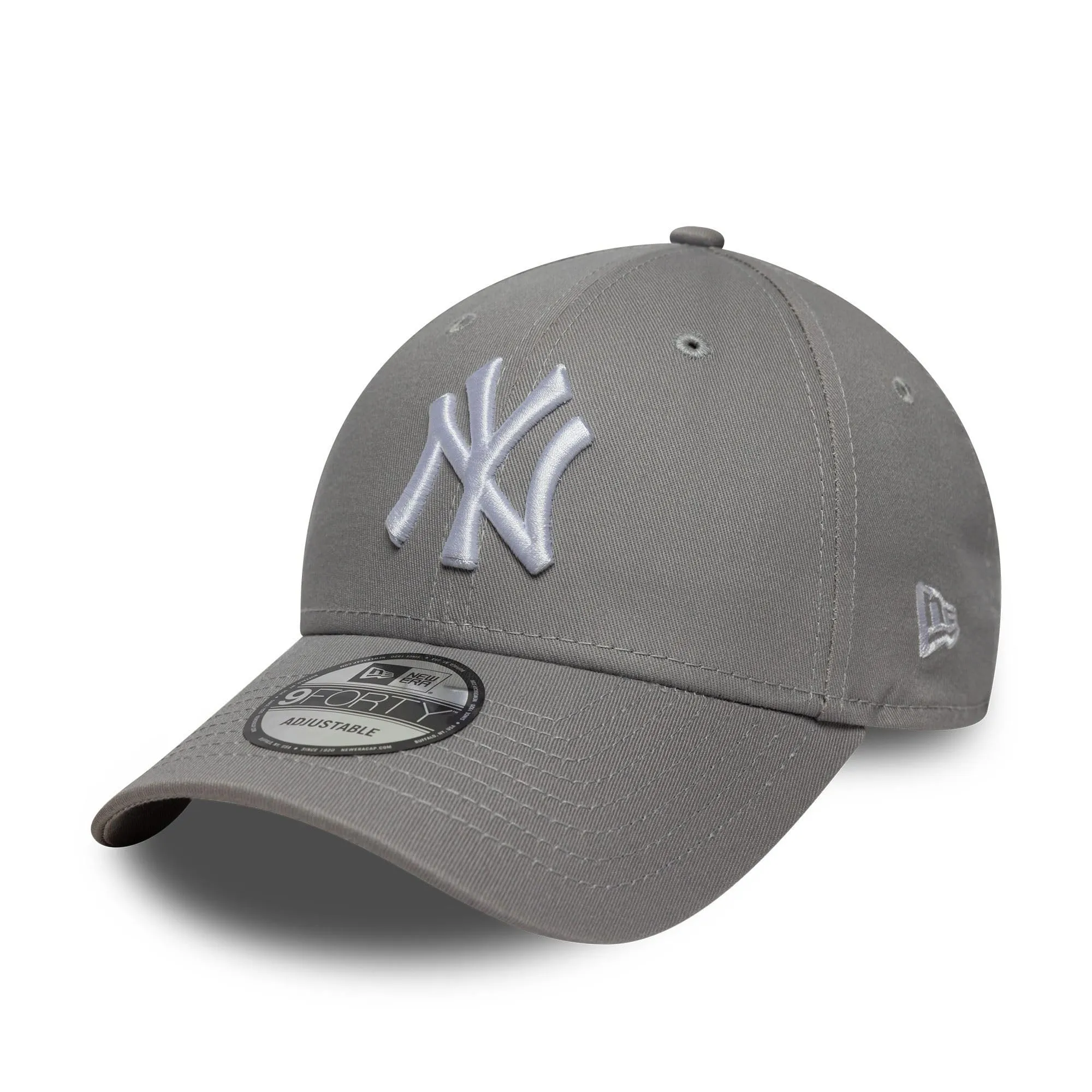New Era New York Yankees MLB 9Forty Side Patch Hat - Grigio - immagine 3