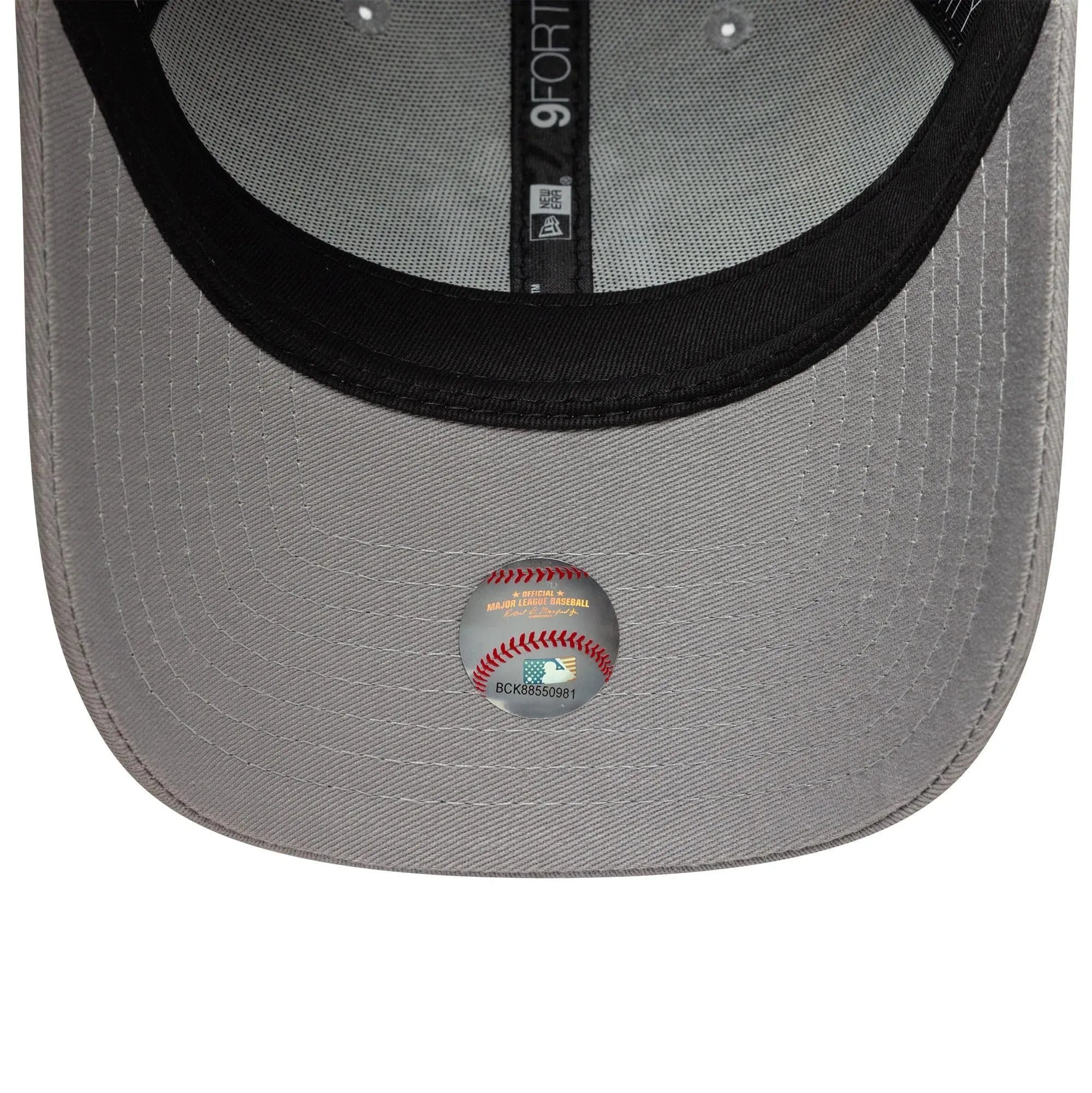 New Era New York Yankees MLB 9Forty Side Patch Hat - Grigio - immagine 5