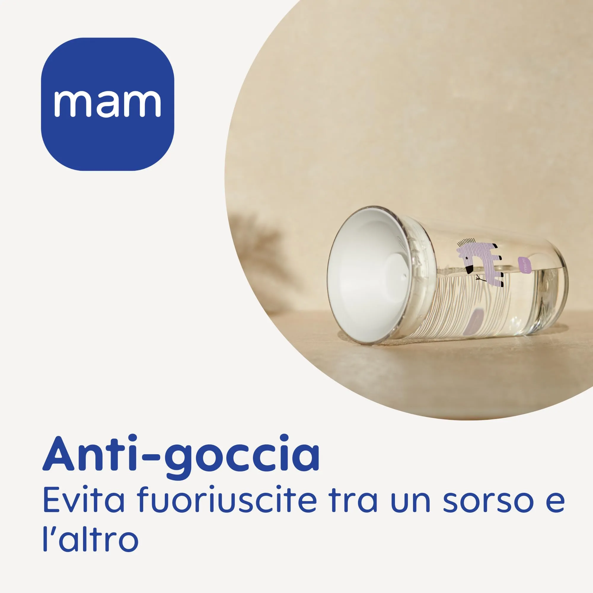 MAM Easy to Drink Cup 360°, Set da 2, Verde - immagine 3
