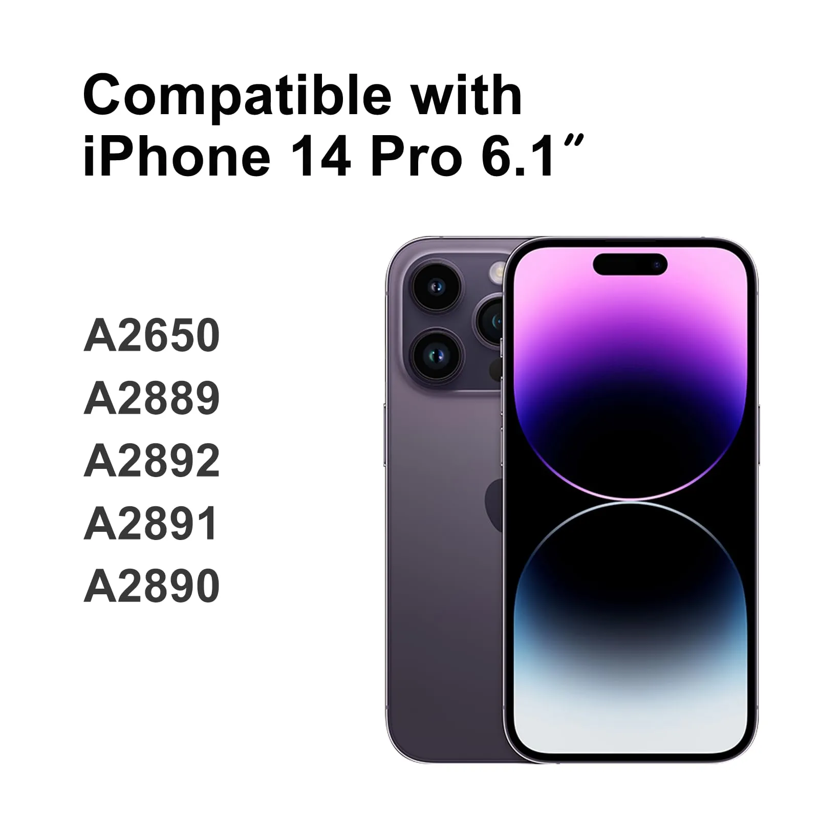 LL TRADER Schermo LCD 6,1'' per iPhone 14 Pro e Kit di Riparazione - immagine 2