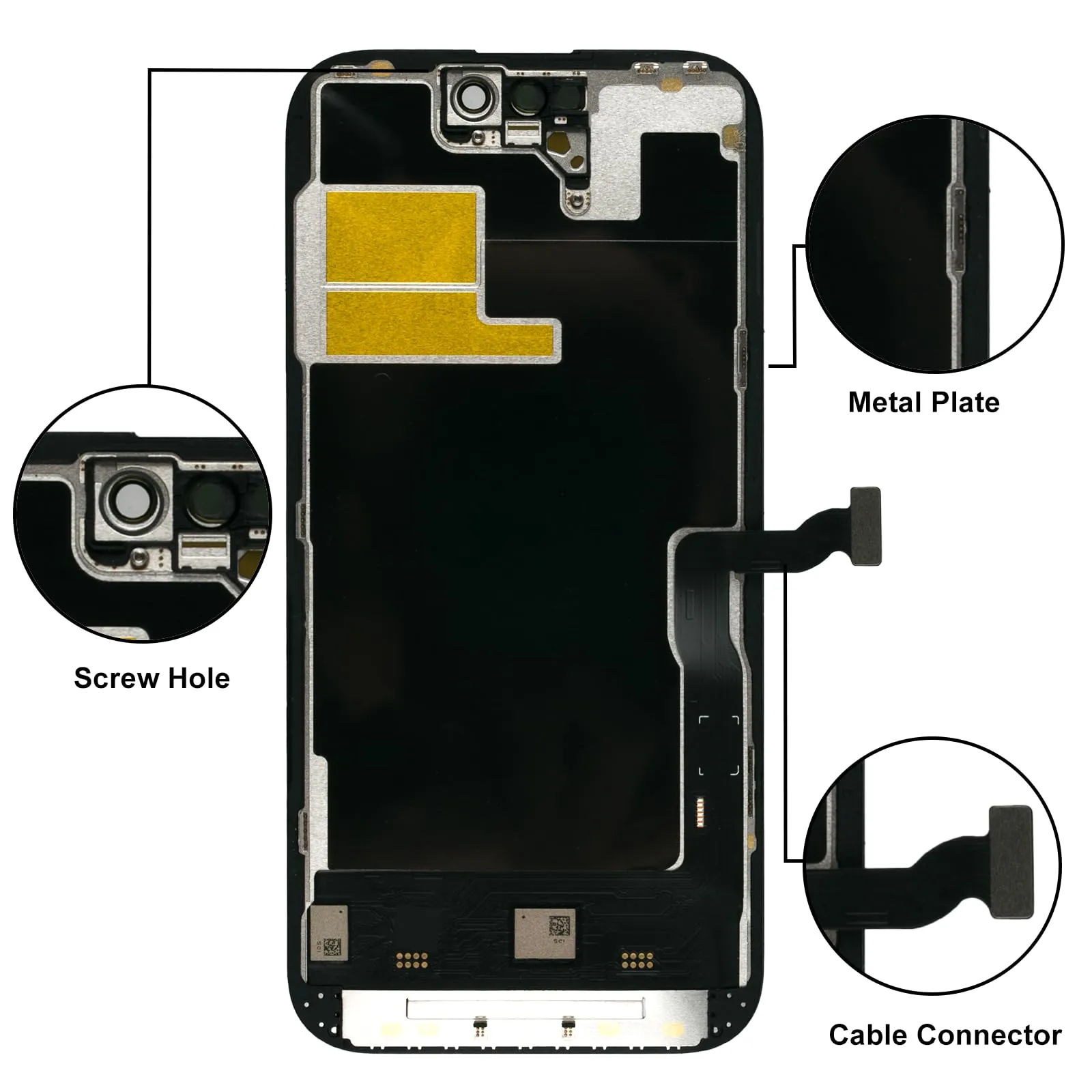 LL TRADER Schermo LCD 6,1'' per iPhone 14 Pro e Kit di Riparazione - immagine 5