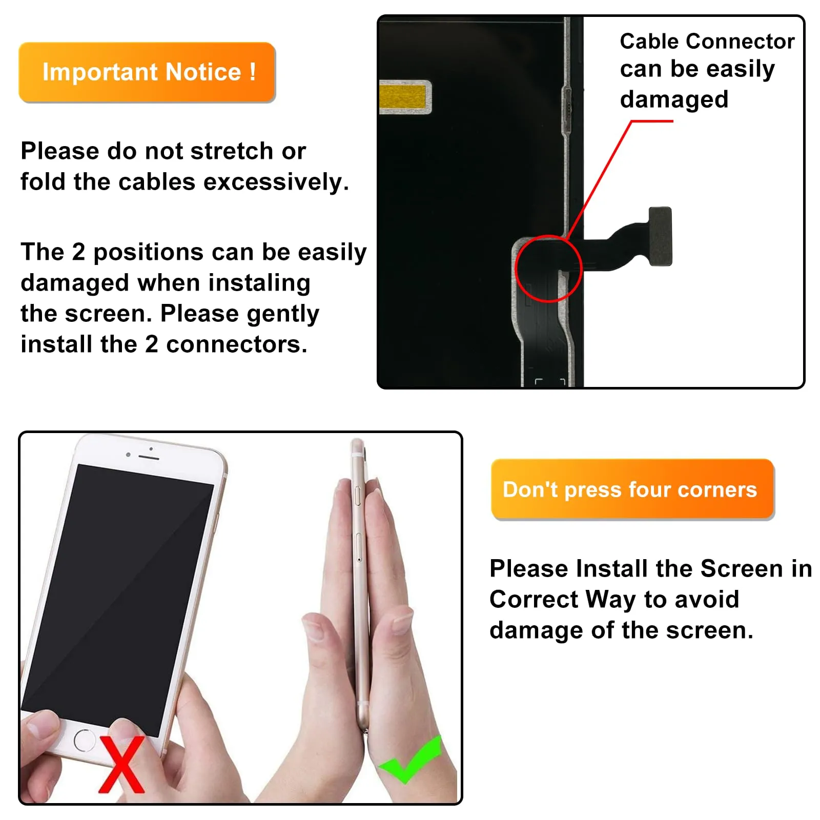LL TRADER Schermo LCD 6,1'' per iPhone 14 Pro e Kit di Riparazione - immagine 6