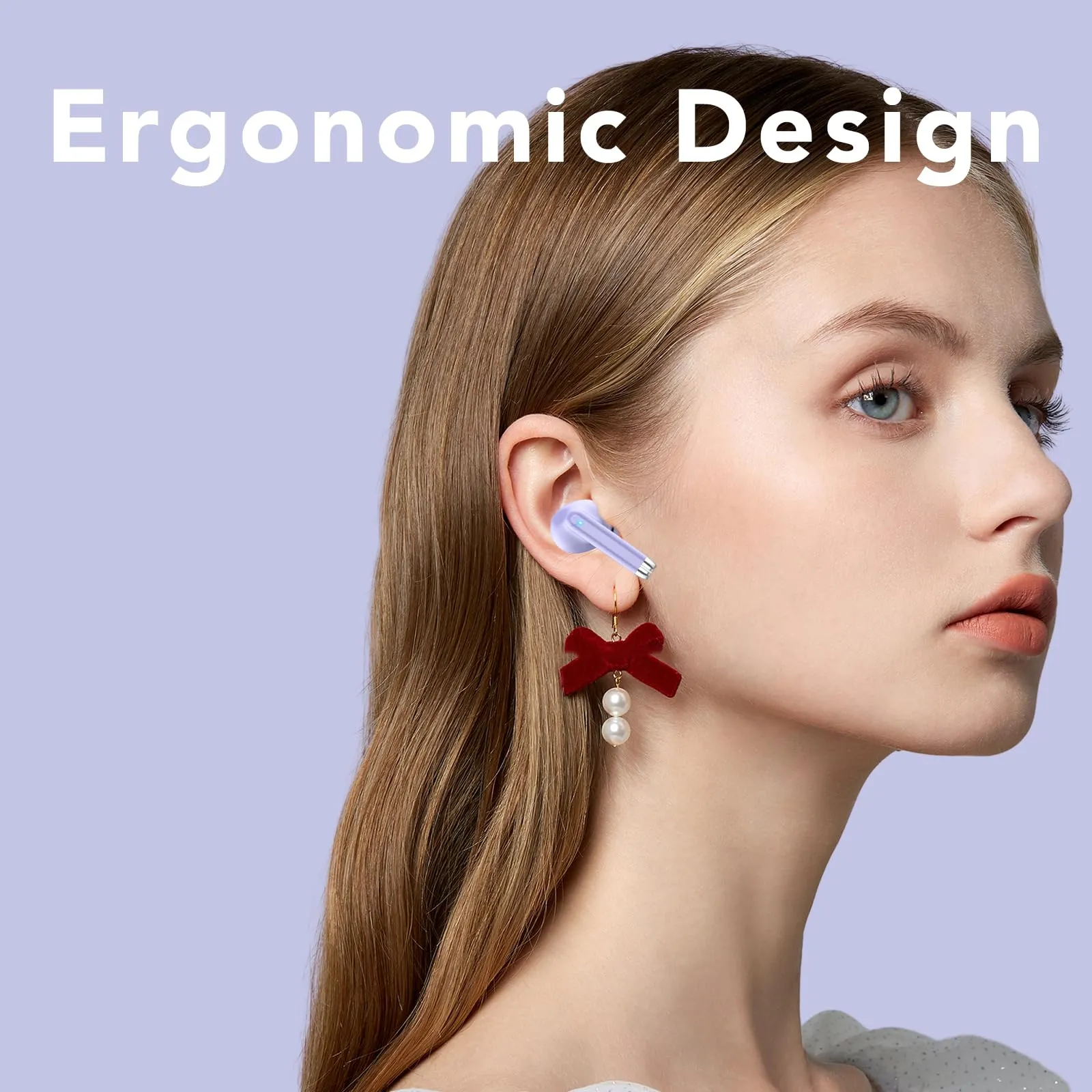 QXQ S26 Cuffie Bluetooth 5.4 con Riduzione Rumore ENC - immagine 4