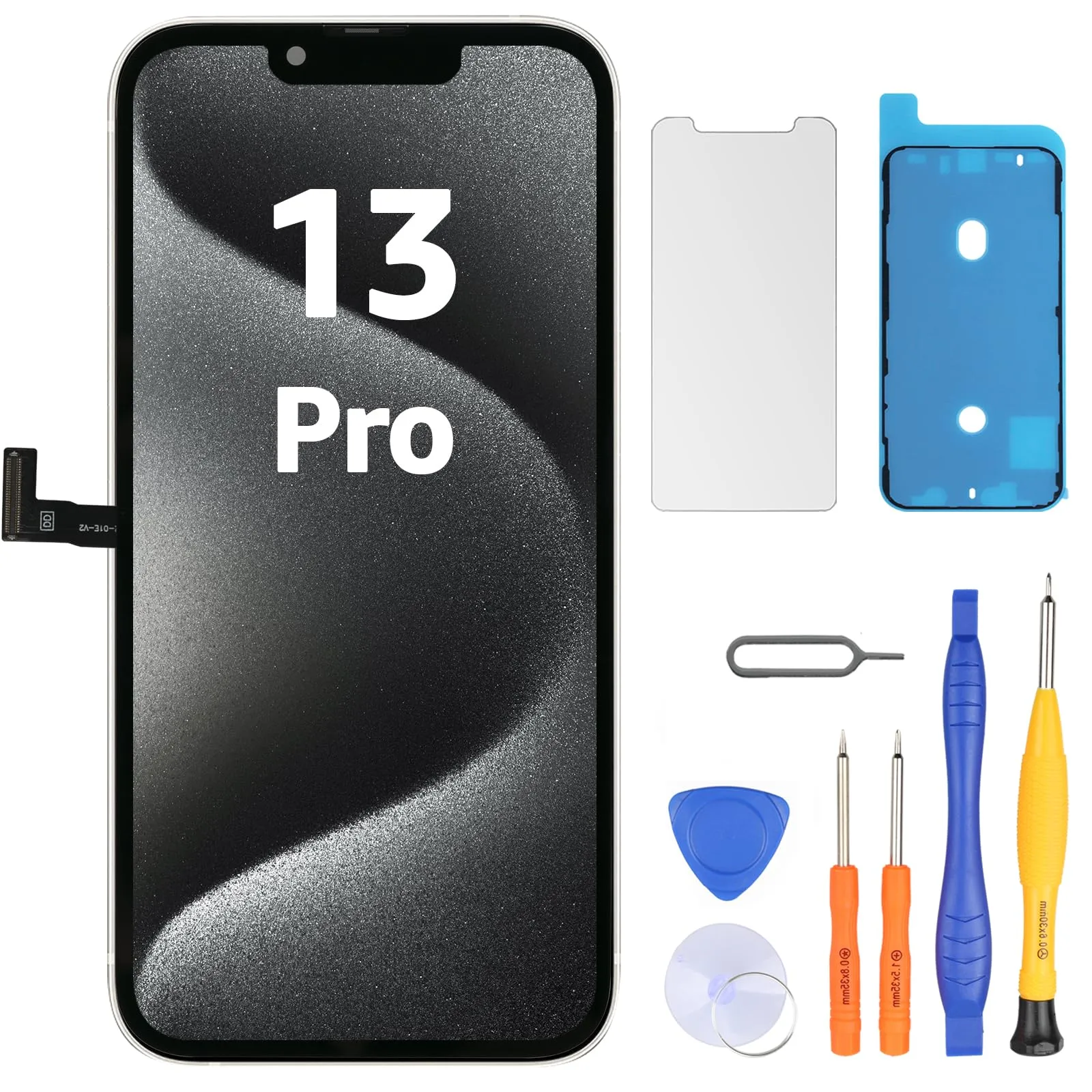 LL TRADER Schermo LCD 6,1'' per iPhone 13 Pro e Kit di Riparazione - immagine 1