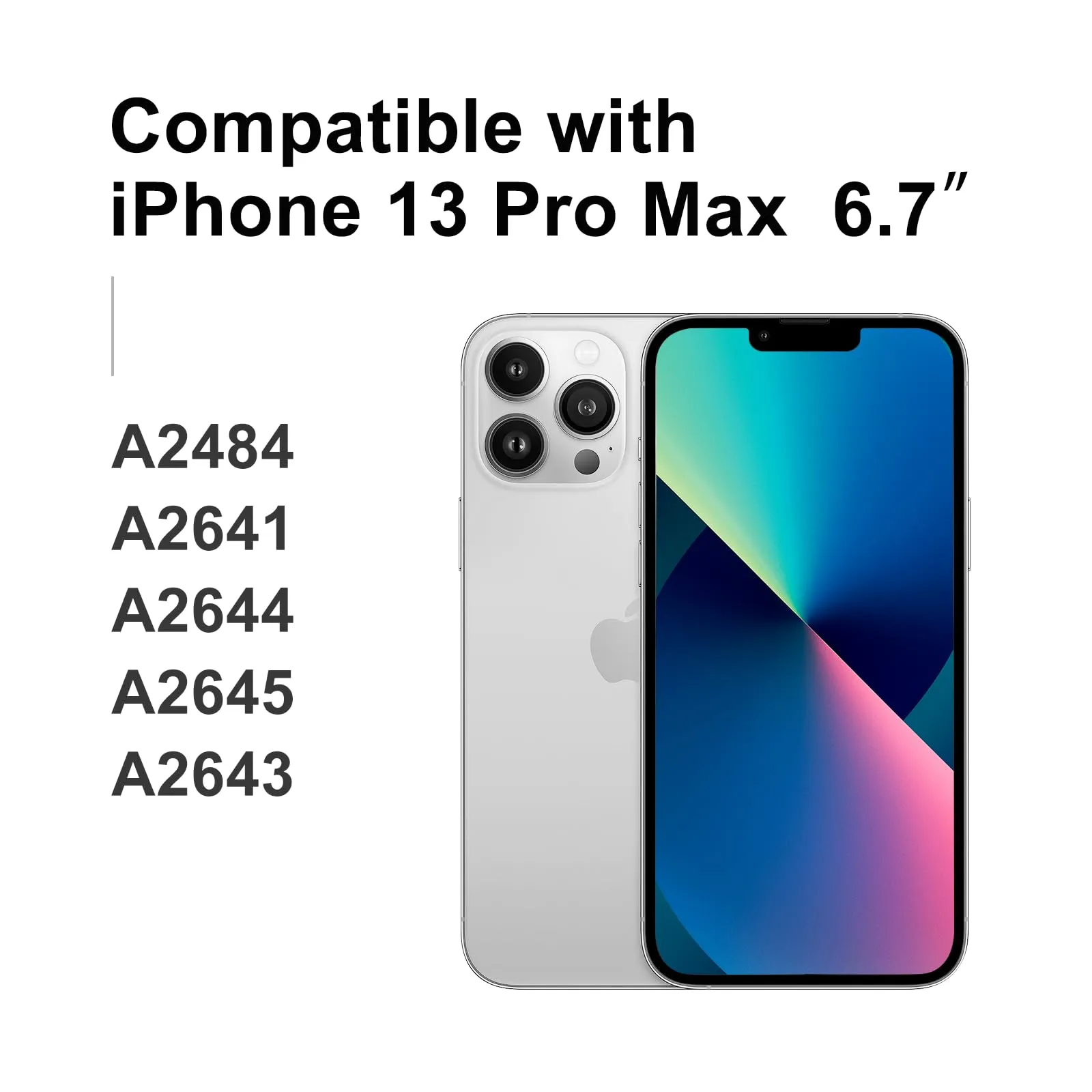LL TRADER Schermo LCD 6,7'' per iPhone 13 Pro Max e Kit di Riparazione - immagine 2
