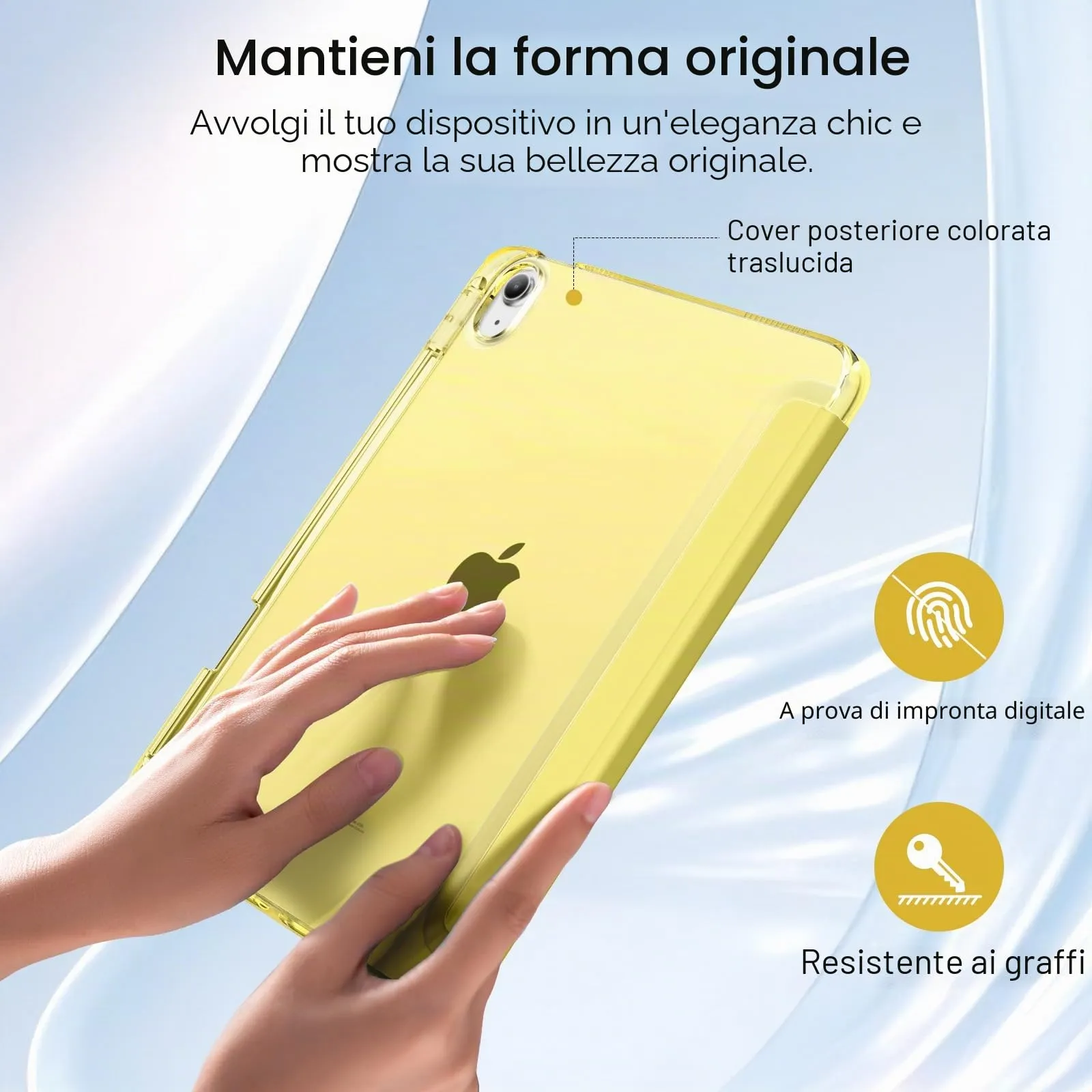 MoKo Cover per iPad Air 11 Pollici (M4/M3/M2) 2024-2026 con Portapenna - immagine 5
