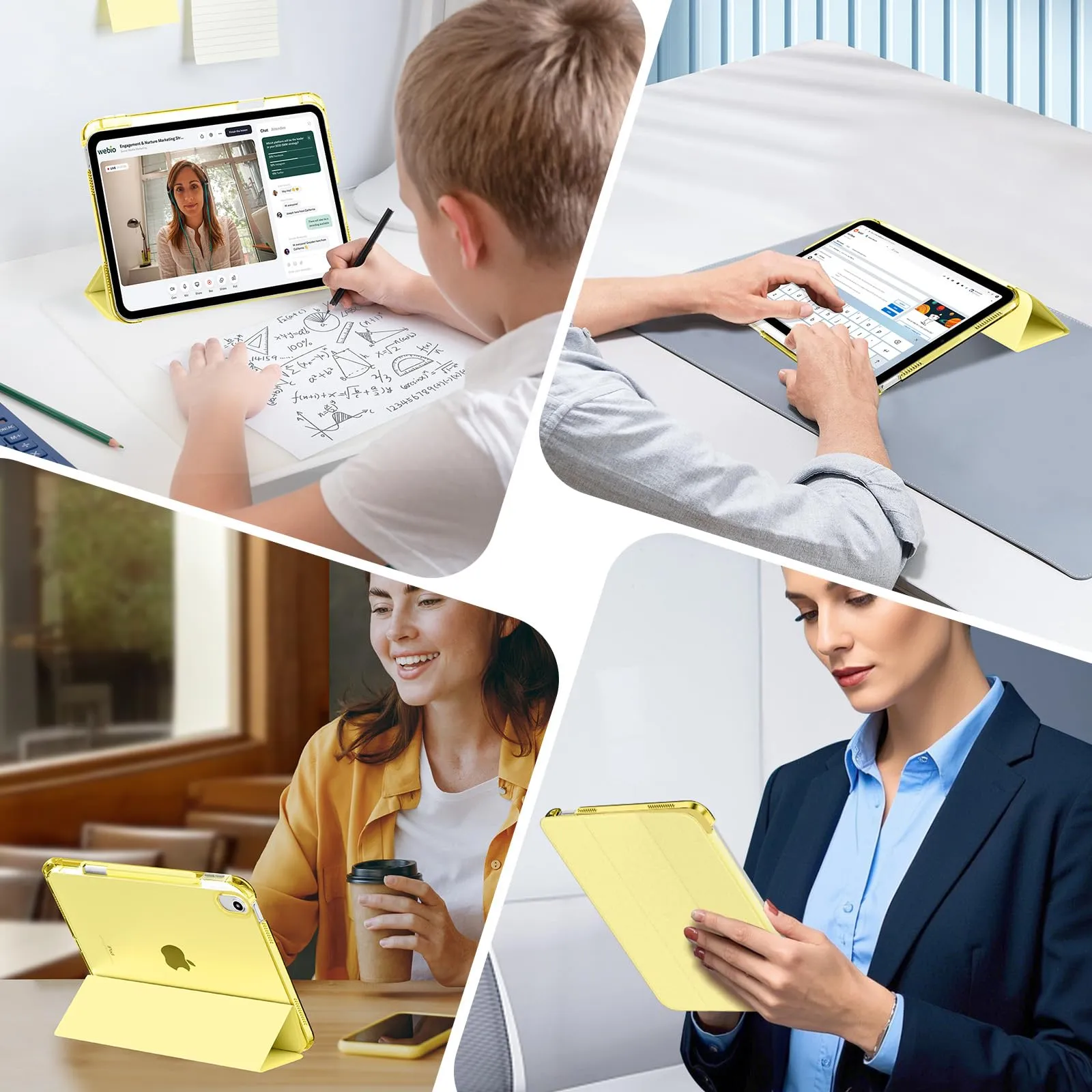 MoKo Cover per iPad Air 11 Pollici (M4/M3/M2) 2024-2026 con Portapenna - immagine 9