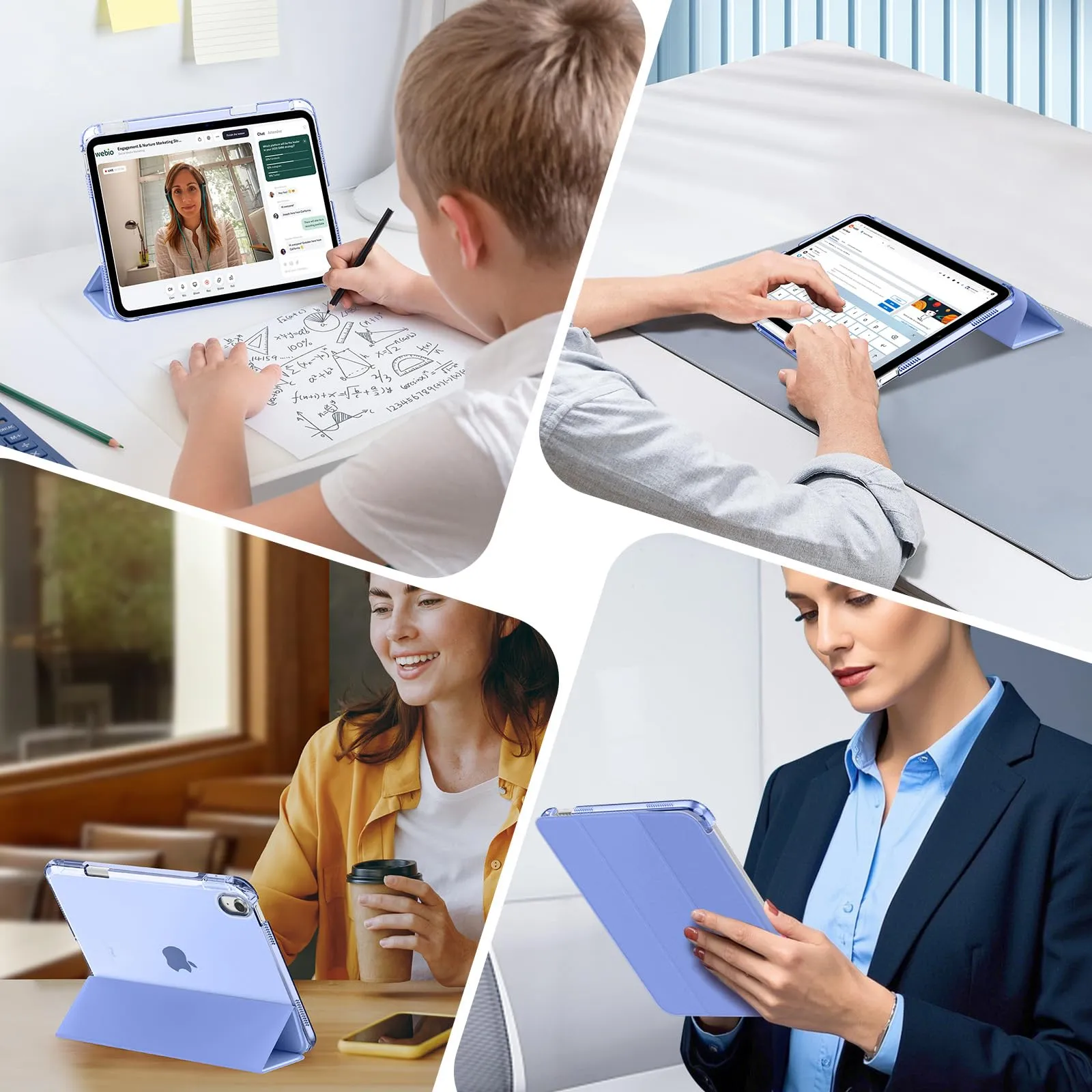 MoKo Cover per iPad Air 11 Pollici (M4/M3/M2) 2024/2025/2026 con Portapenna - immagine 9
