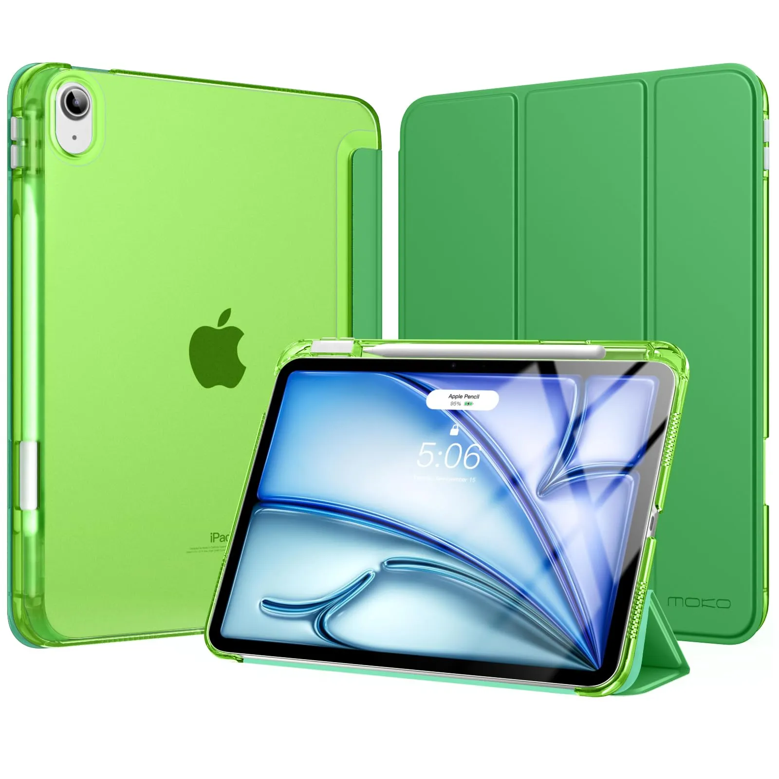 MoKo Cover per iPad Air 11 Pollici (M4/M3/M2) con Portapenna - immagine 1