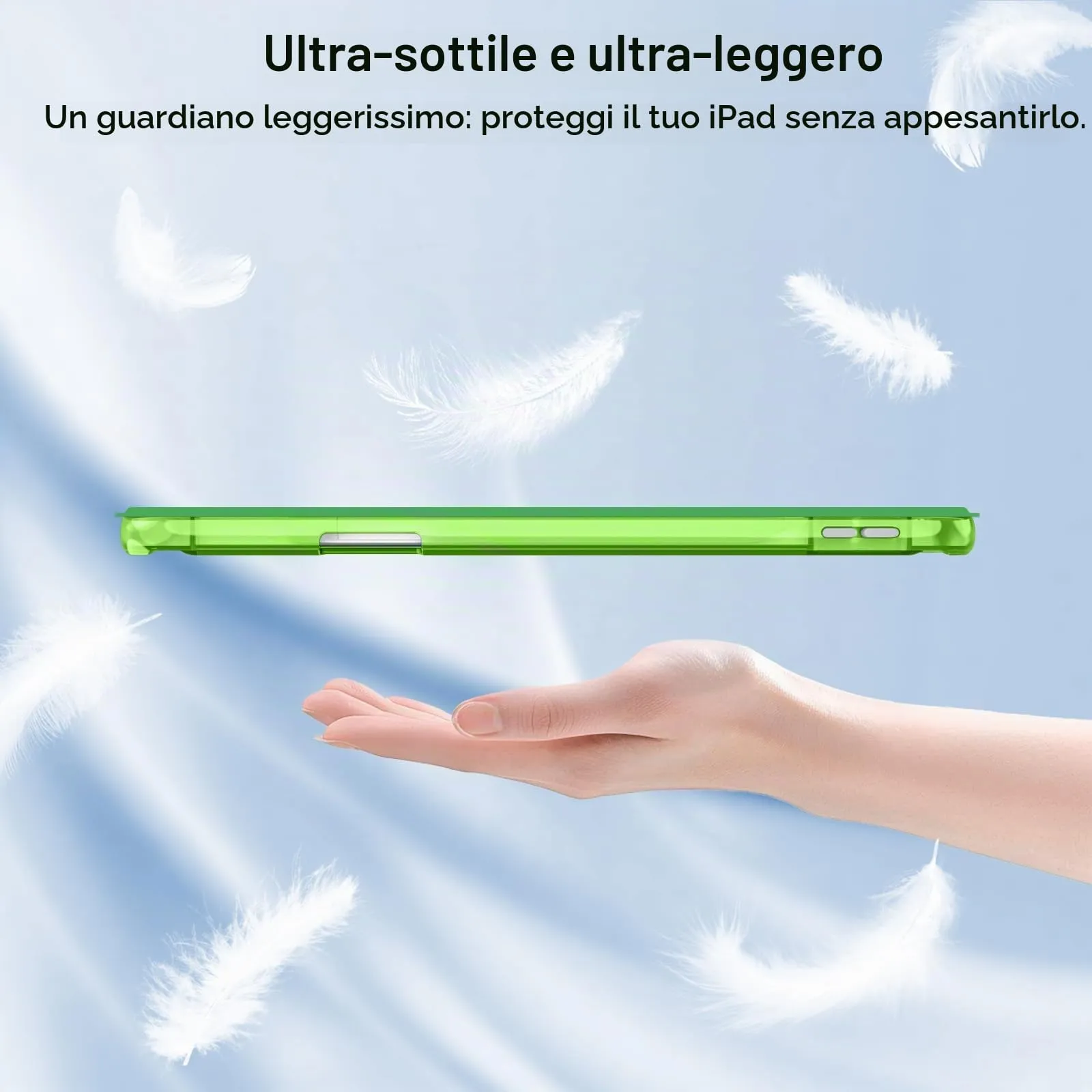 MoKo Cover per iPad Air 11 Pollici (M4/M3/M2) con Portapenna - immagine 8