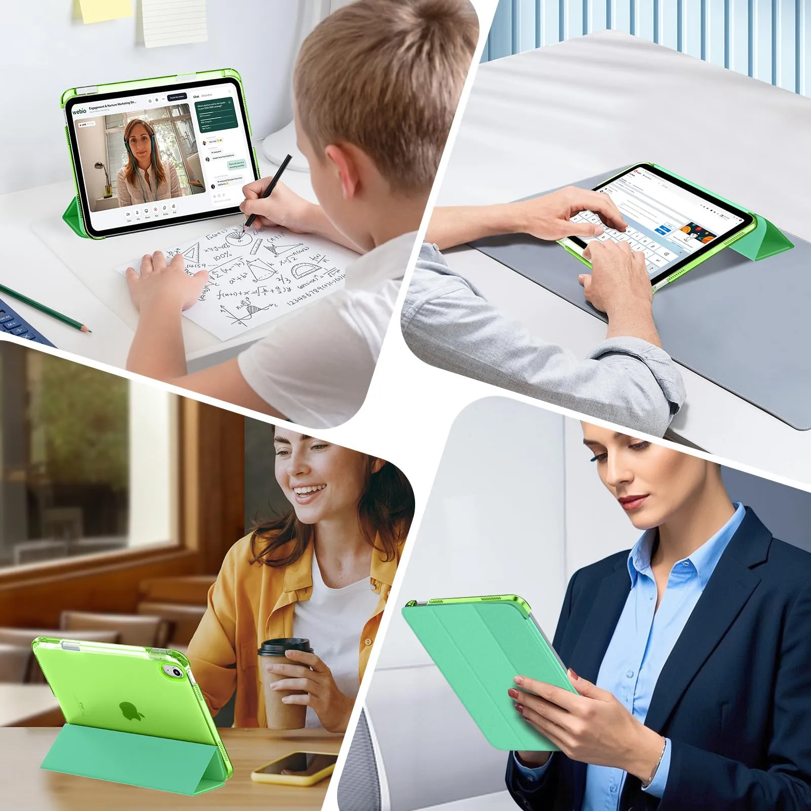 MoKo Cover per iPad Air 11 Pollici (M4/M3/M2) con Portapenna - immagine 9