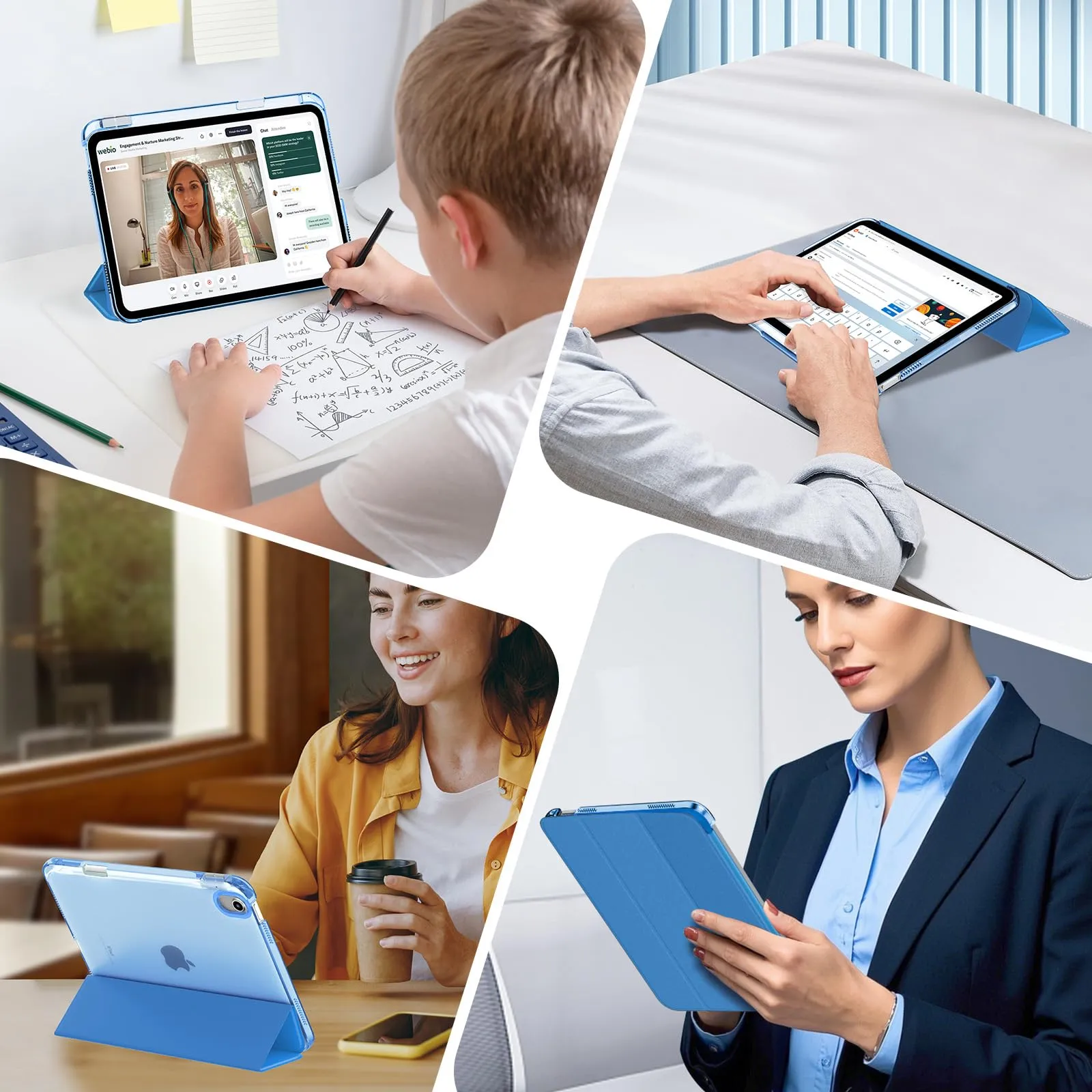 MoKo Cover per iPad Air 11 Pollici (M4/M3/M2) 2024-2026 con Portapenna - immagine 9