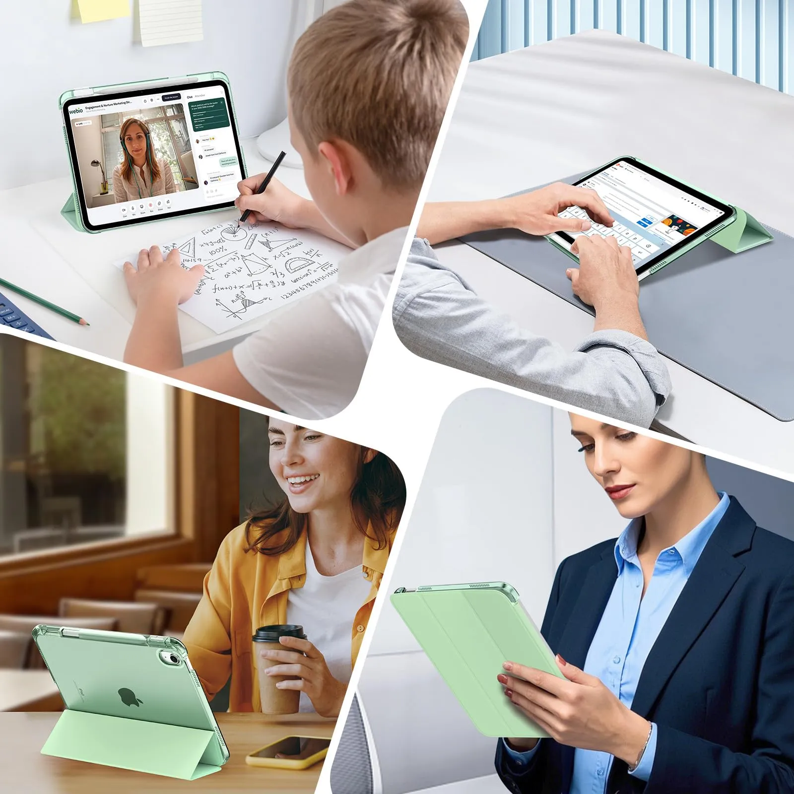 MoKo Cover per iPad Air 11 Pollici (M4/M3/M2) 2026/2025/2024 con Portapenna - immagine 9