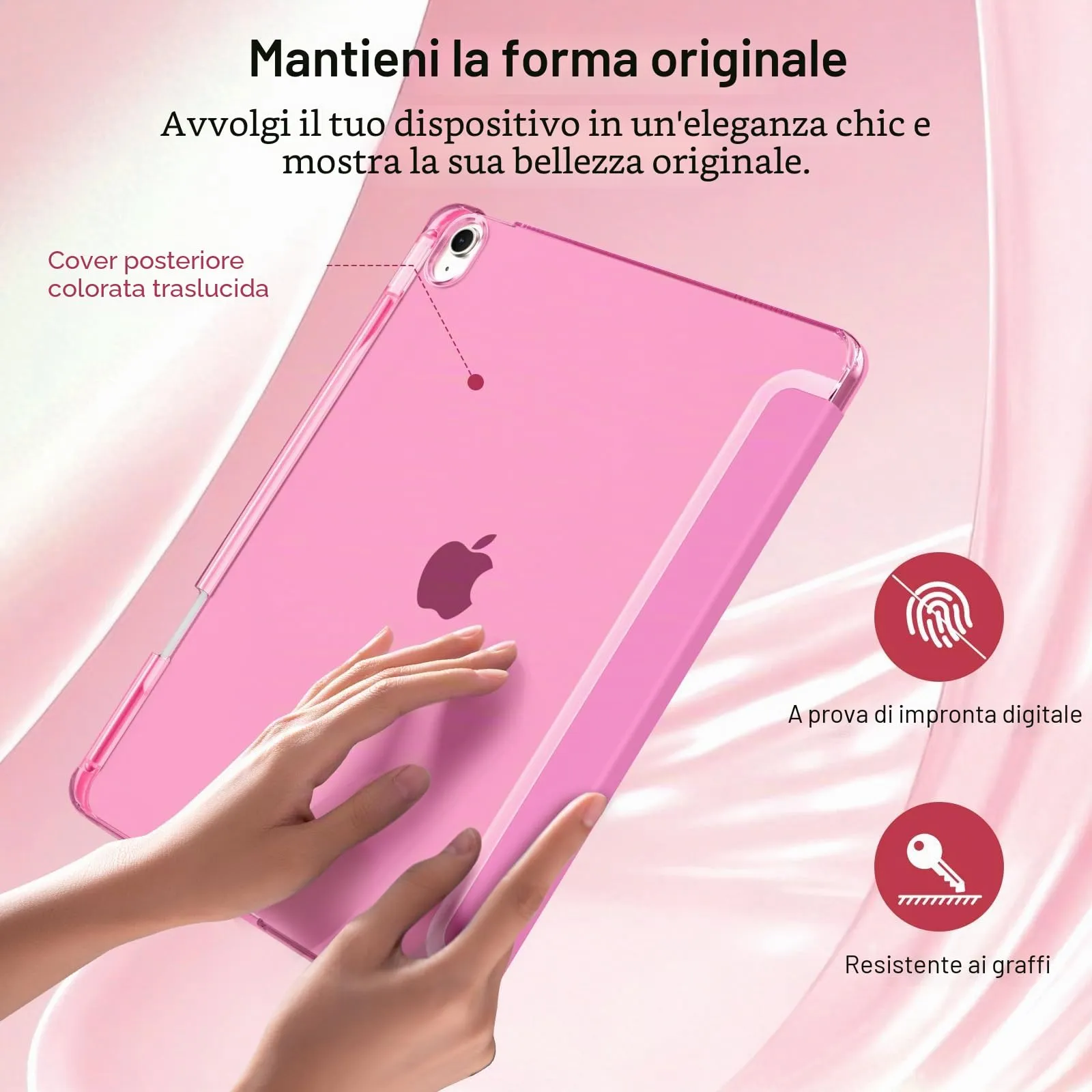 MoKo Cover per iPad Air 11 Pollici (M4/M3/M2) 2024/2025/2026 con Portapenna - immagine 7
