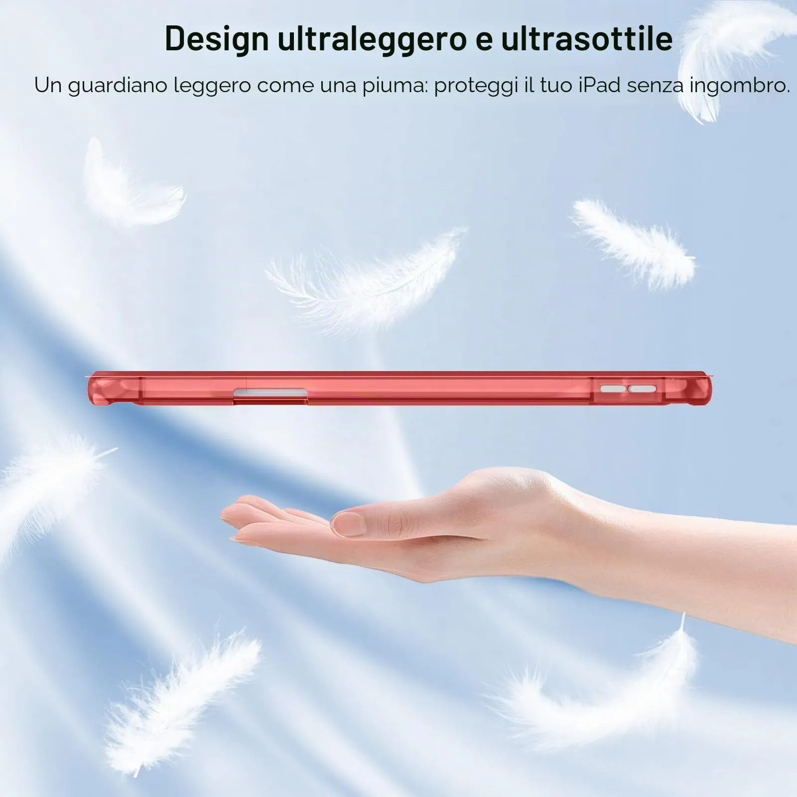 MoKo Cover per iPad Air 11 Pollici (M4/M3/M2) con Portapenna - immagine 8