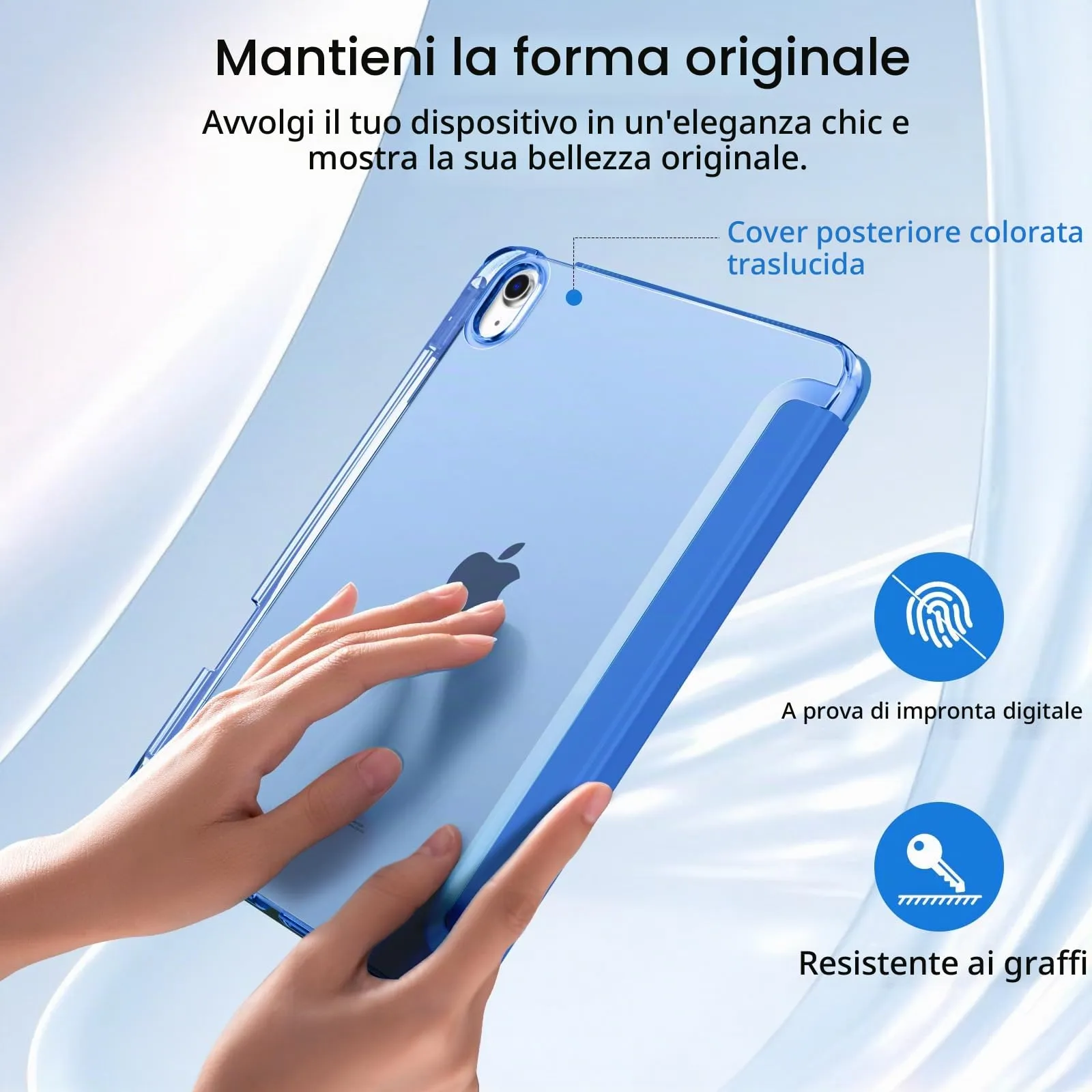 MoKo Cover per iPad Air 11 Pollici (M4/M3/M2) 2024/2025/2026 con Portapenna - immagine 5