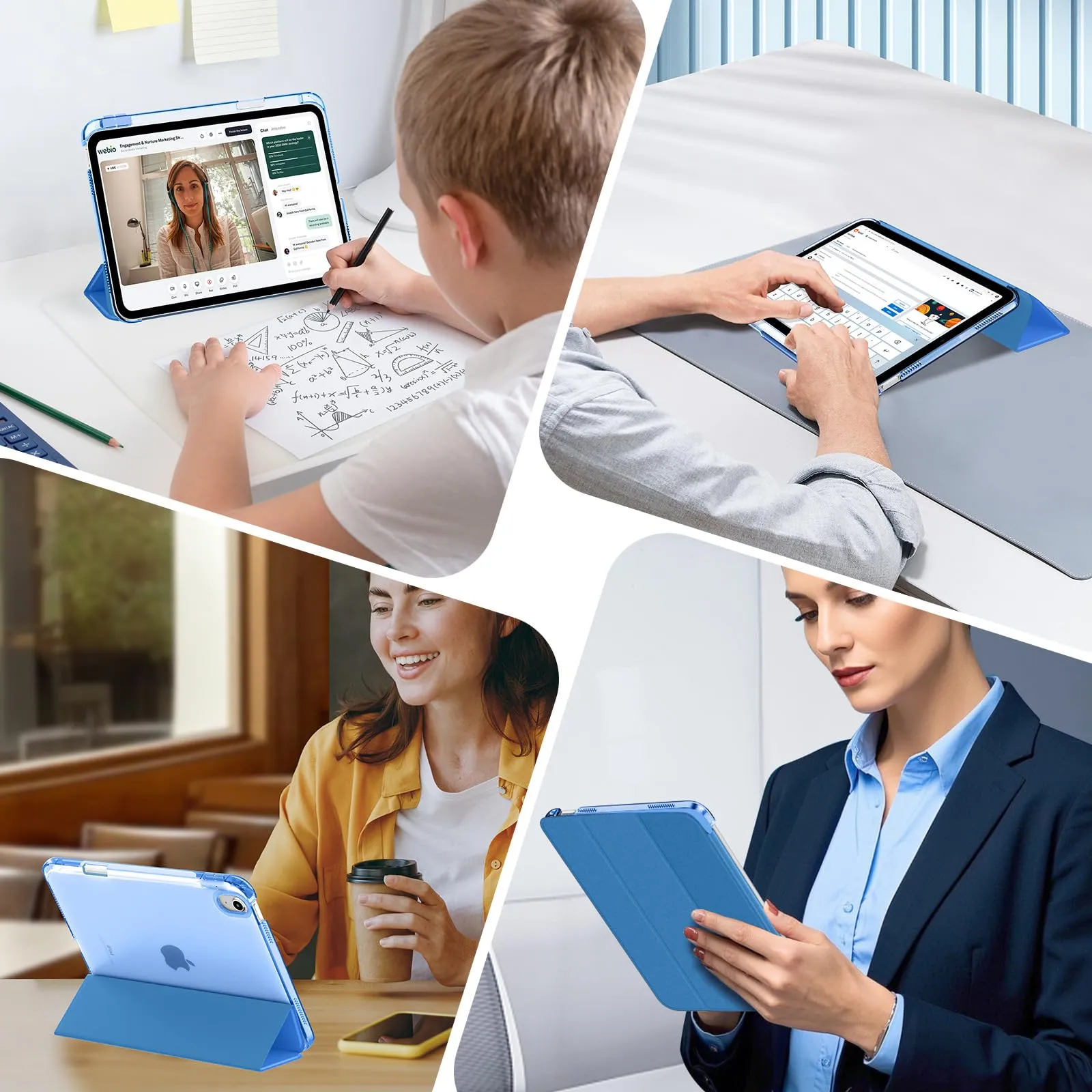MoKo Cover per iPad Air 11 Pollici (M4/M3/M2) 2024/2025/2026 con Portapenna - immagine 9