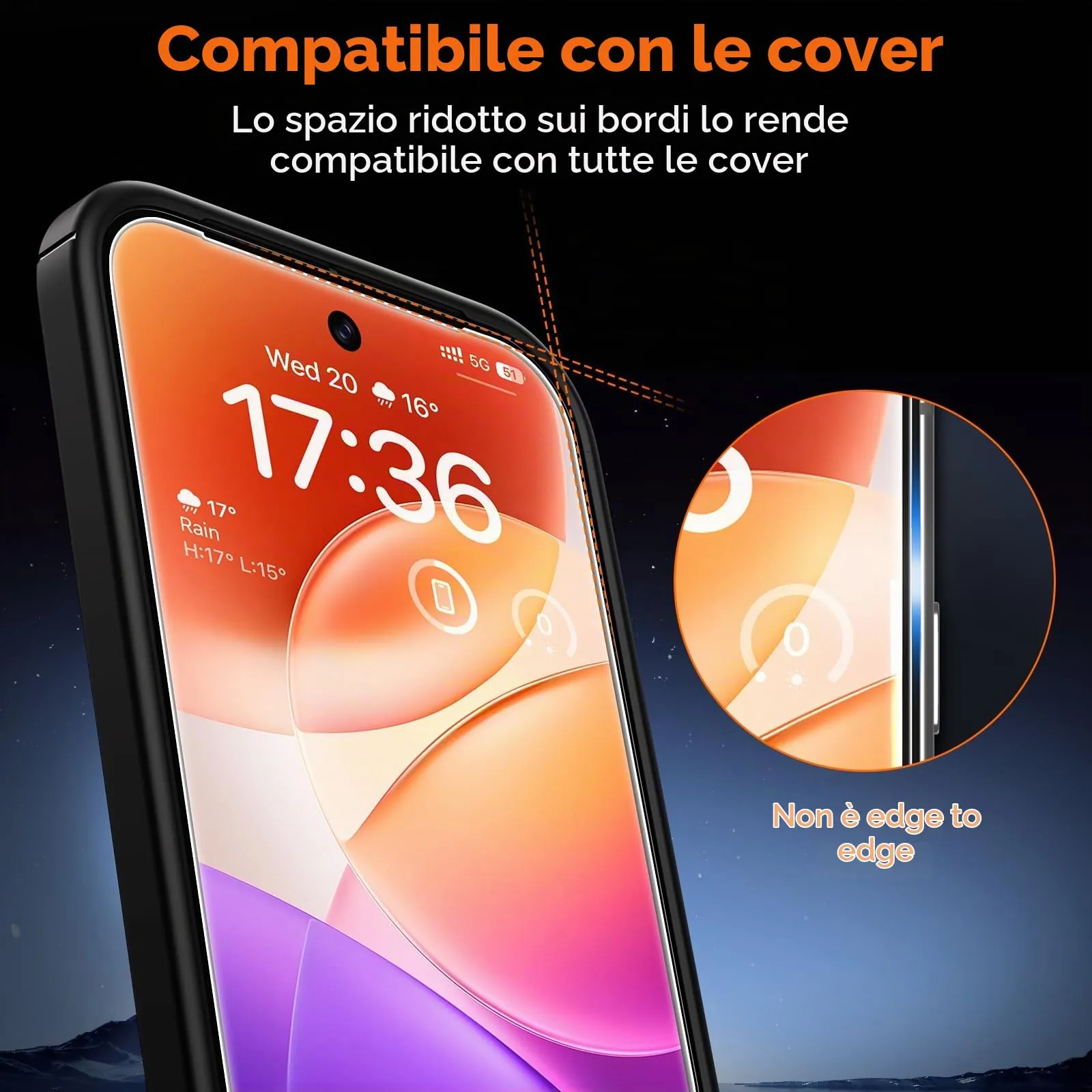 TOCOL Pellicola in Vetro Temperato per Google Pixel 9 6,3 Pollici, 2 Pezzi - immagine 7