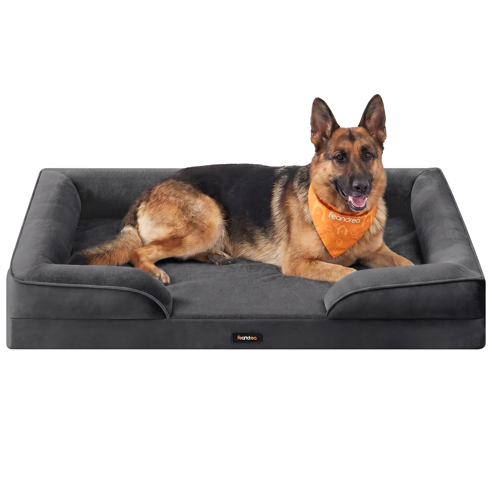Feandrea Cuccia Ortopedica per Cani in Flanella, 122 x 85 x 17 cm - immagine 1