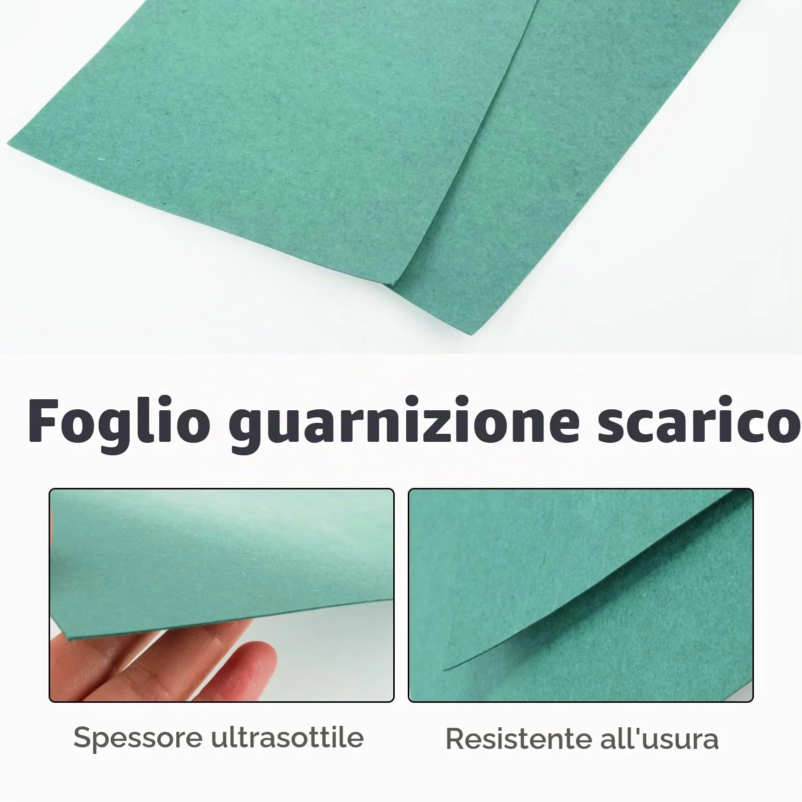 RowGlow Fogli di guarnizione motore carburatore 300x200x0,5 mm, 2 pezzi - immagine 4