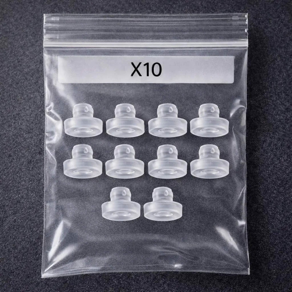 Byour3 Gommini per Astine con Molla a Pressione, Accessori Bacchette Estensibili, Set 10 pezzi - immagine 3