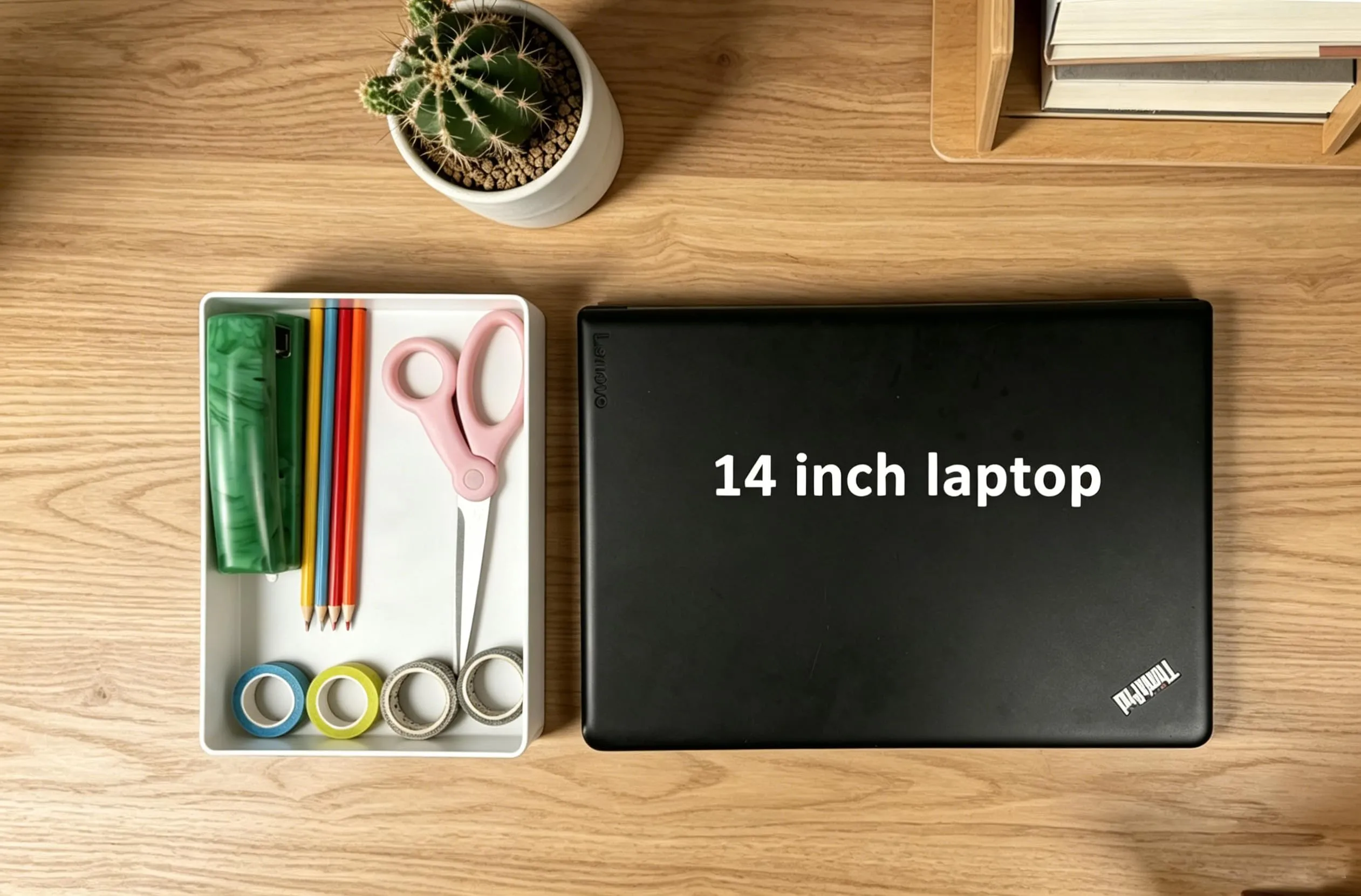 Amazon Basics Plastic Organizer Rettangolare, 24 x 17 x 5 cm, Bianco - immagine 6