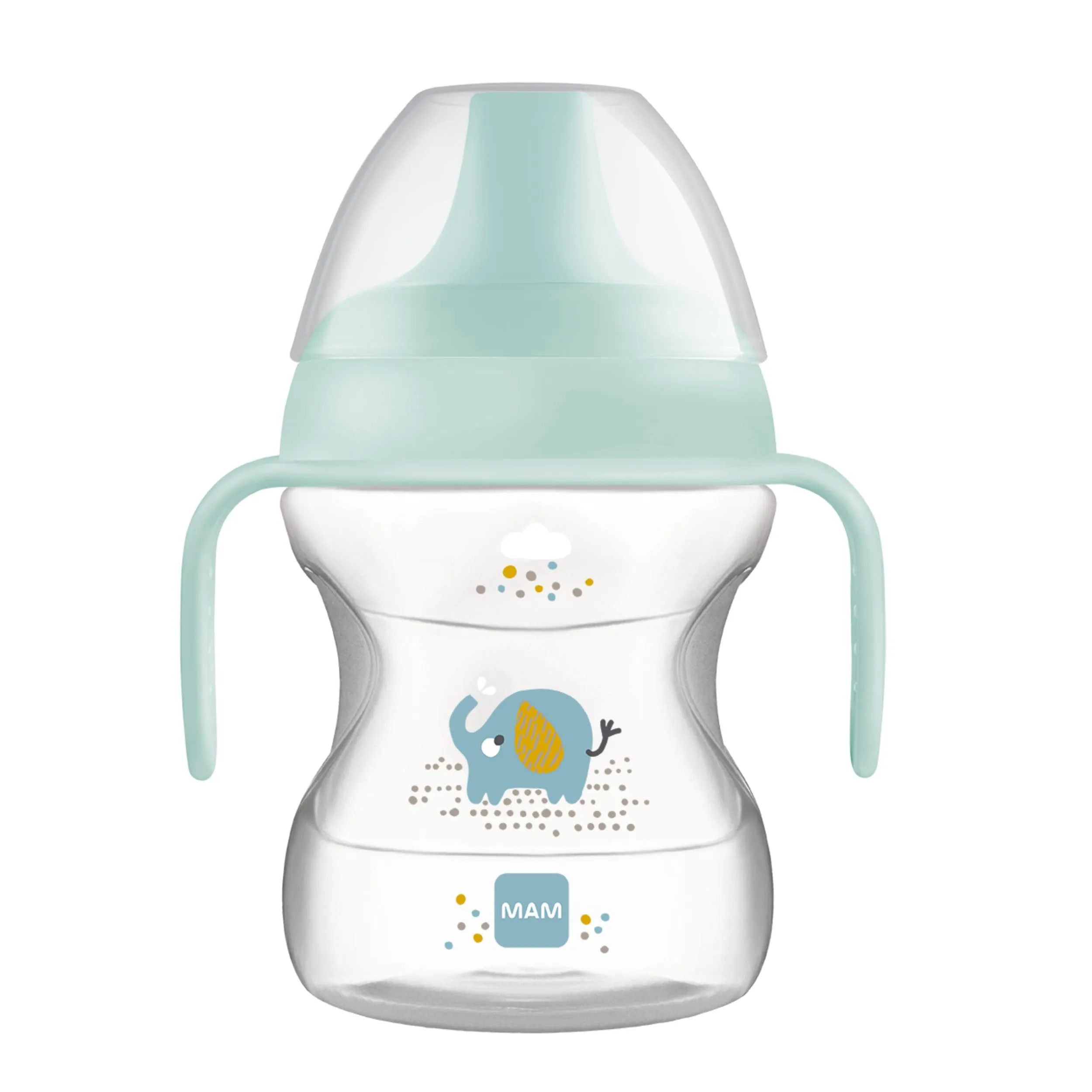 MAM Learn to Drink Cup, 190 ml, Azzurro - immagine 1