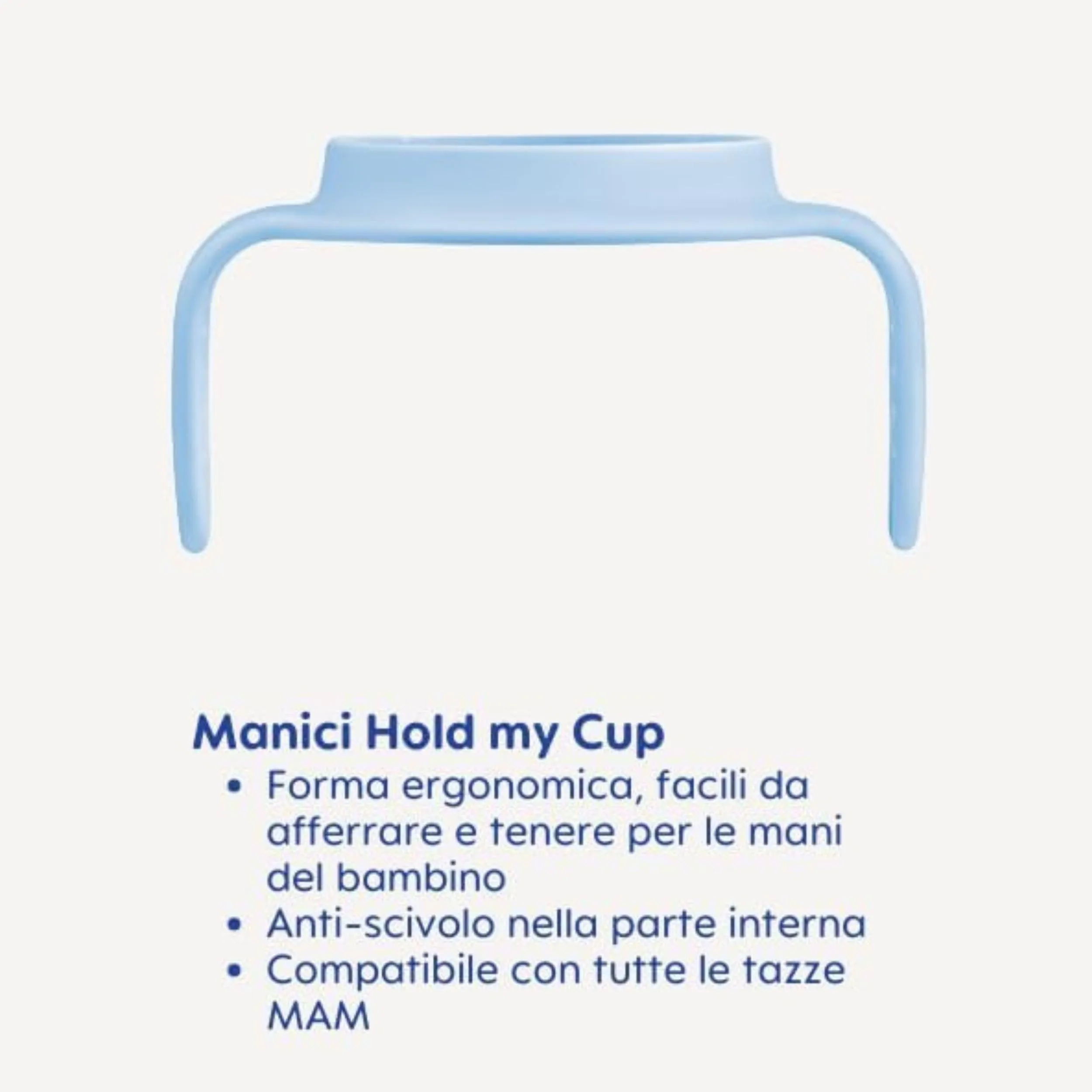 MAM Learn to Drink Cup, 190 ml, Azzurro - immagine 4