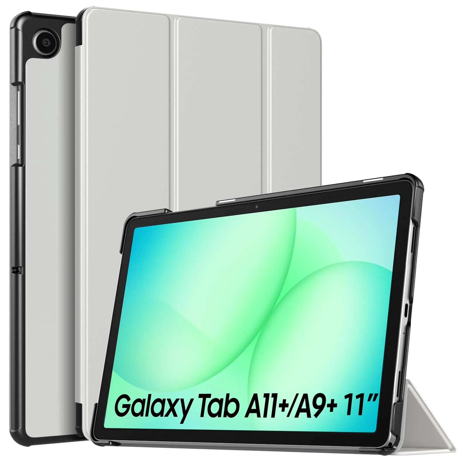 TiMOVO Cover per Samsung Galaxy Tab A11+/A9+ 11", Grigio Albicocca - immagine 1