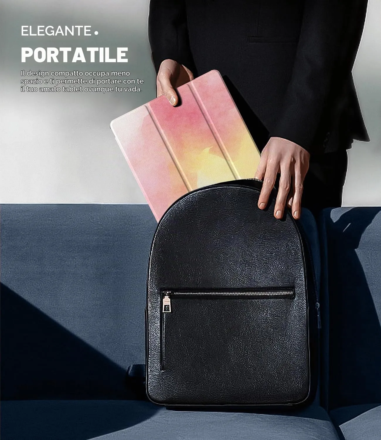 TiMOVO Cover per Samsung Galaxy Tab A11+ 11" 2025, Arcobaleno - immagine 7