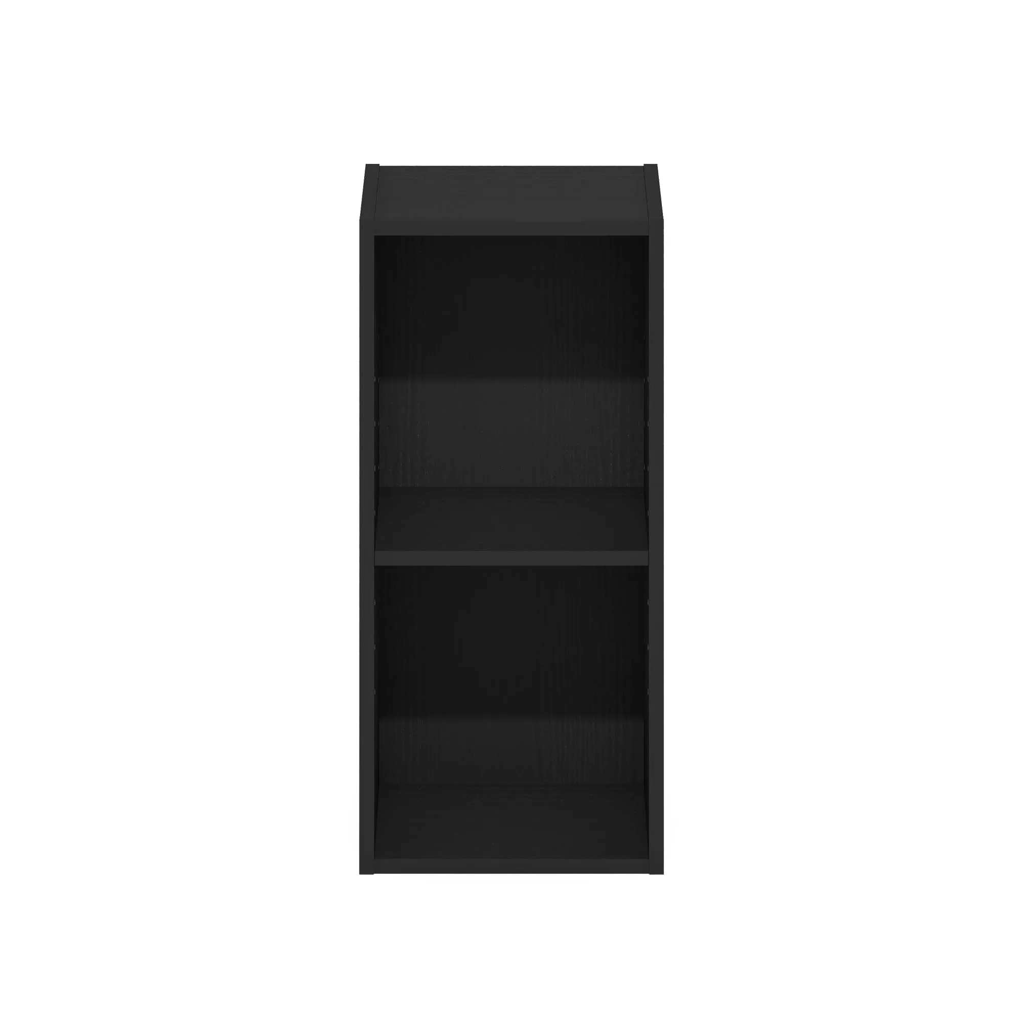 Furinno Fulda Libreria salvaspazio a 2 ripiani, 25 cm, Legno Nero - immagine 7