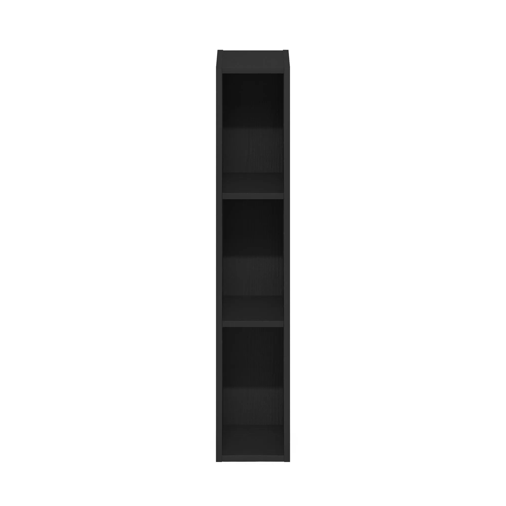 Furinno Fulda Libreria salvaspazio a 3 ripiani, 15 cm, Legno Nero - immagine 8