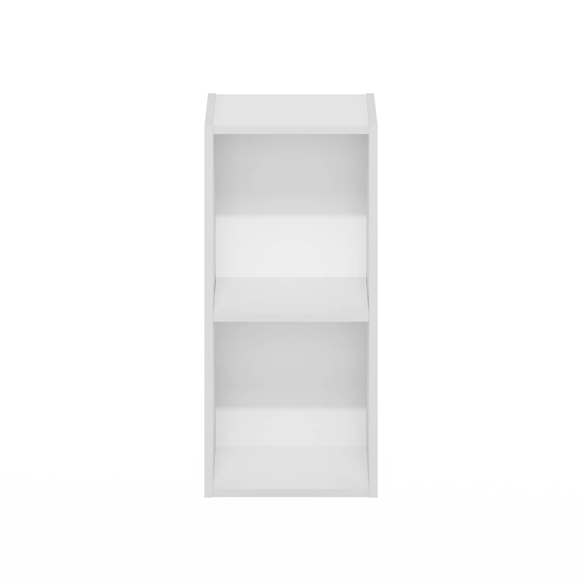 Furinno Fulda Libreria Salvaspazio a 2 Ripiani, Larghezza 25 cm, Bianco - immagine 7