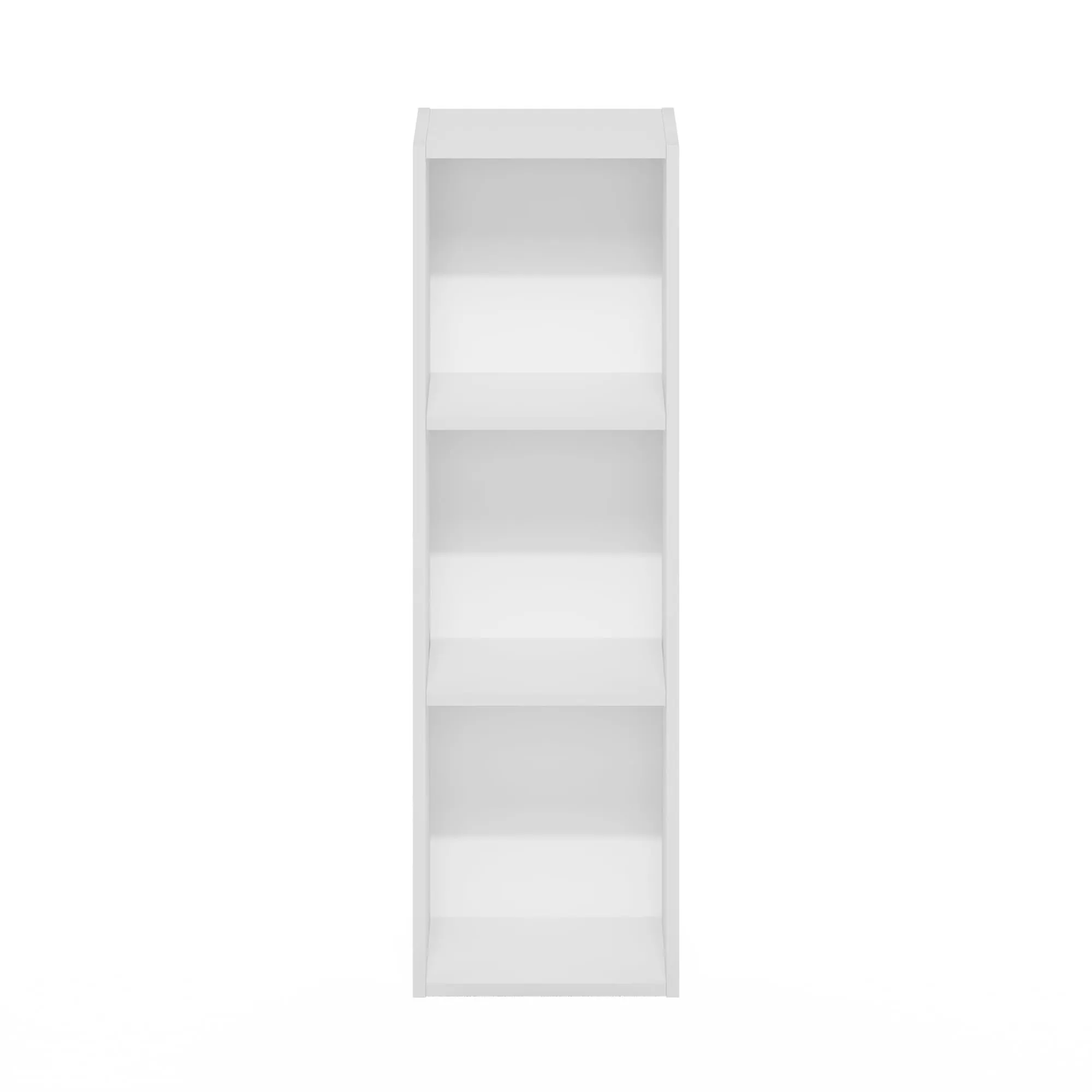 Furinno Fulda libreria salvaspazio a 3 ripiani, larghezza 25 cm, bianco - immagine 9