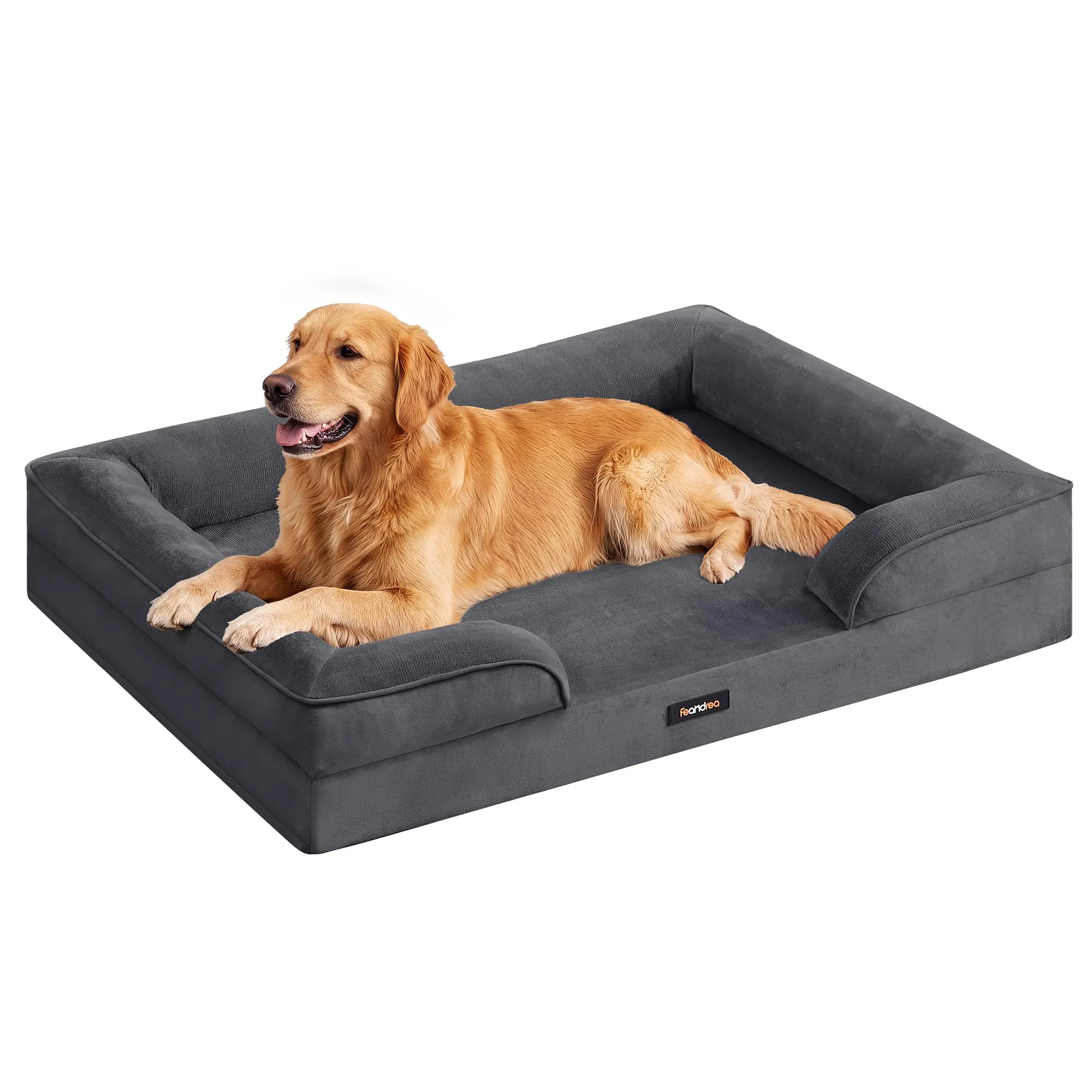 Feandrea Cuccia Ortopedica per Cani in Flanella, 112 x 81 x 17 cm - immagine 1