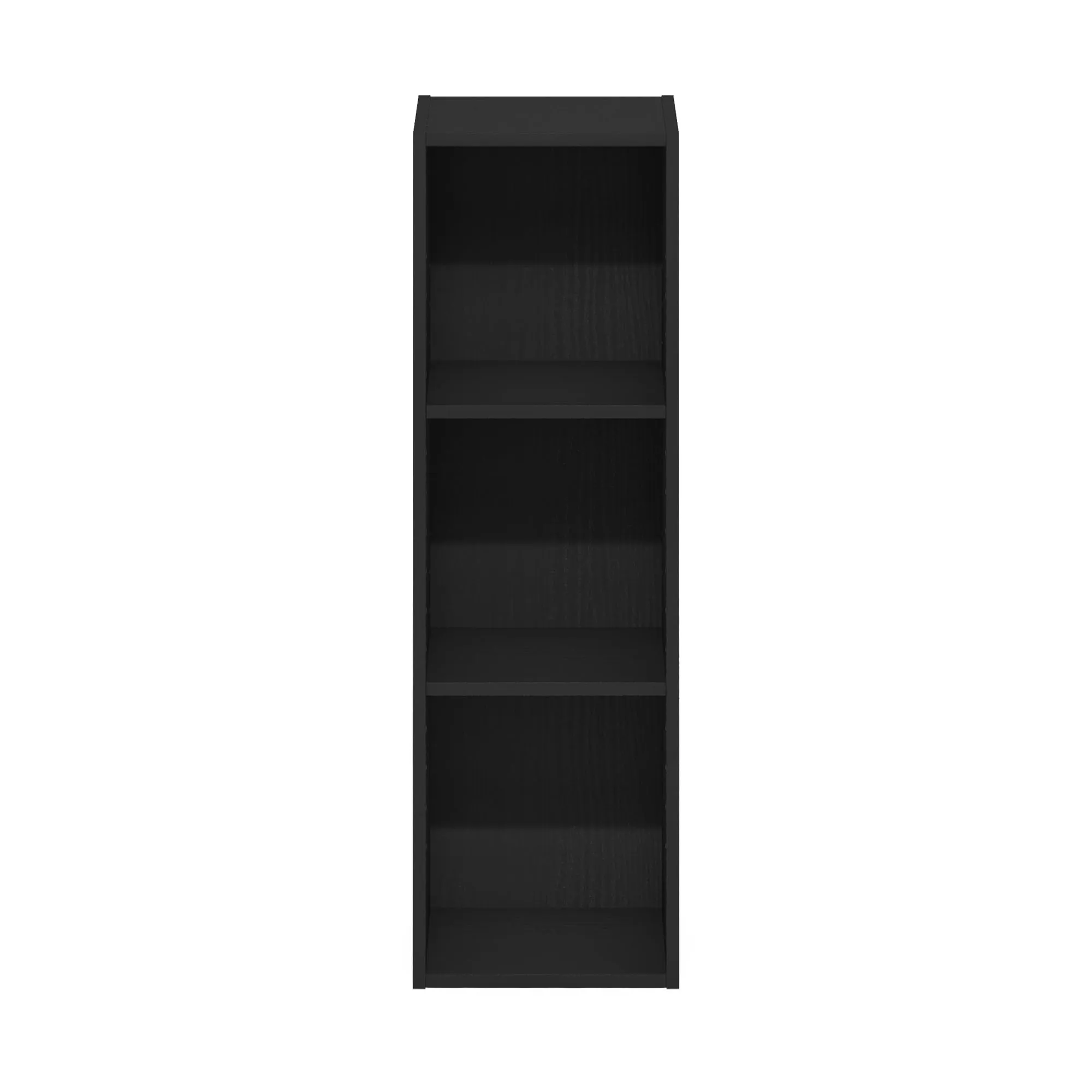 Furinno Fulda Libreria Salvaspazio a 3 Ripiani, 25 cm, Legno Nero - immagine 8