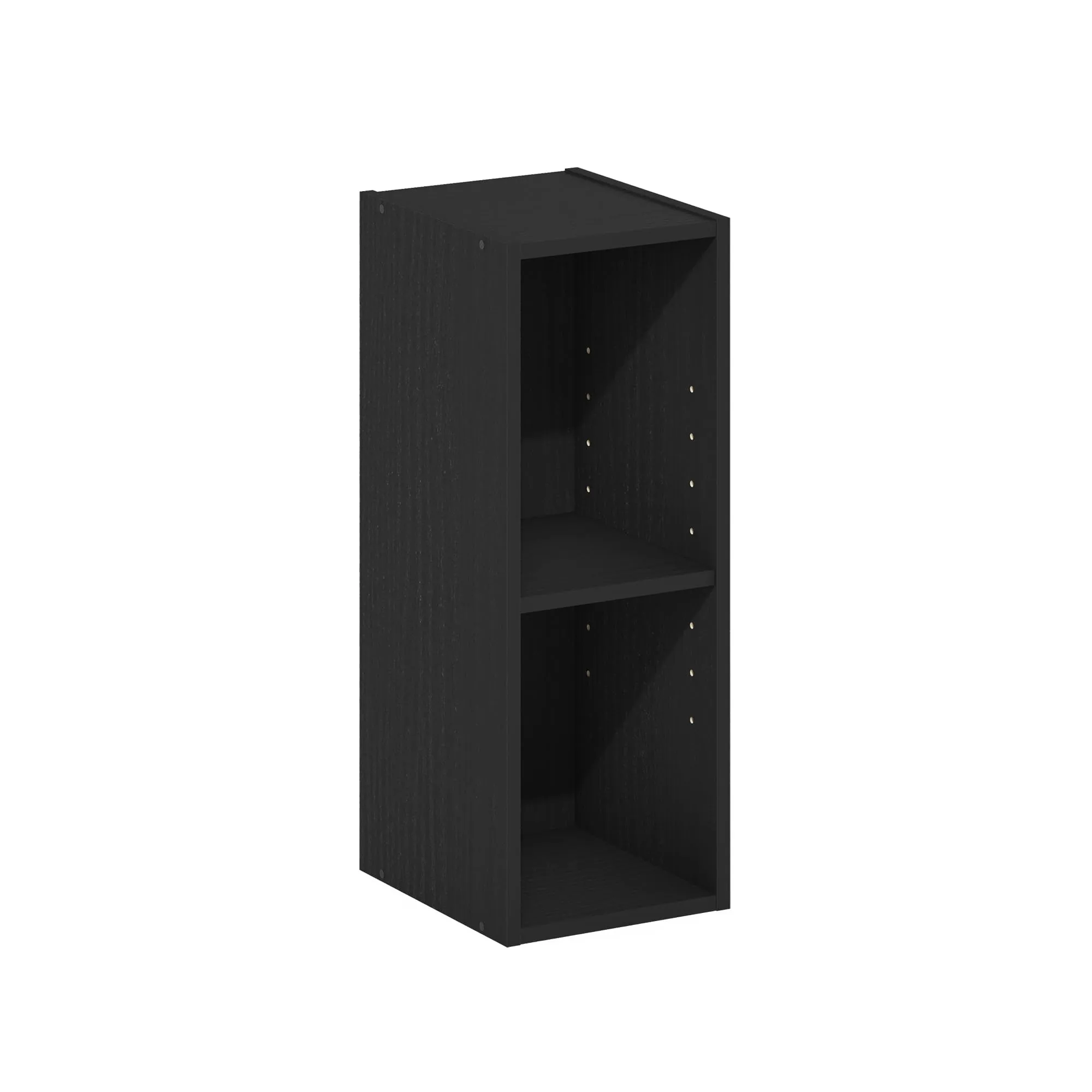 Furinno Fulda Libreria salvaspazio a 2 ripiani, 20 cm, Legno Nero - immagine 6