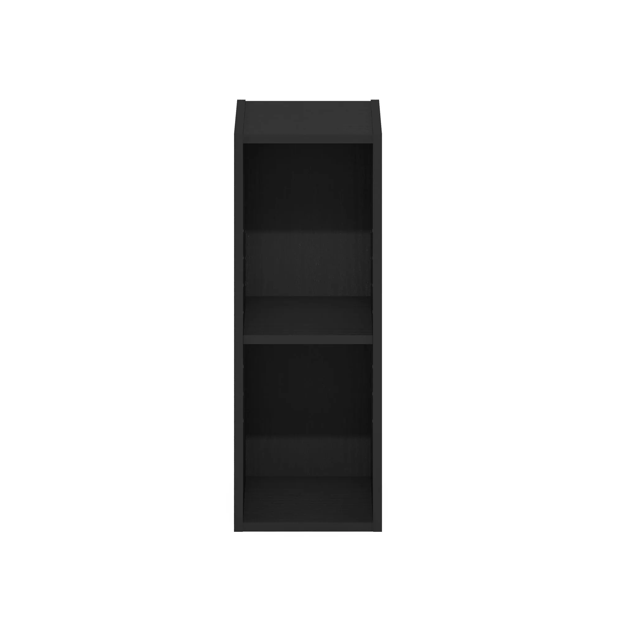 Furinno Fulda Libreria salvaspazio a 2 ripiani, 20 cm, Legno Nero - immagine 7