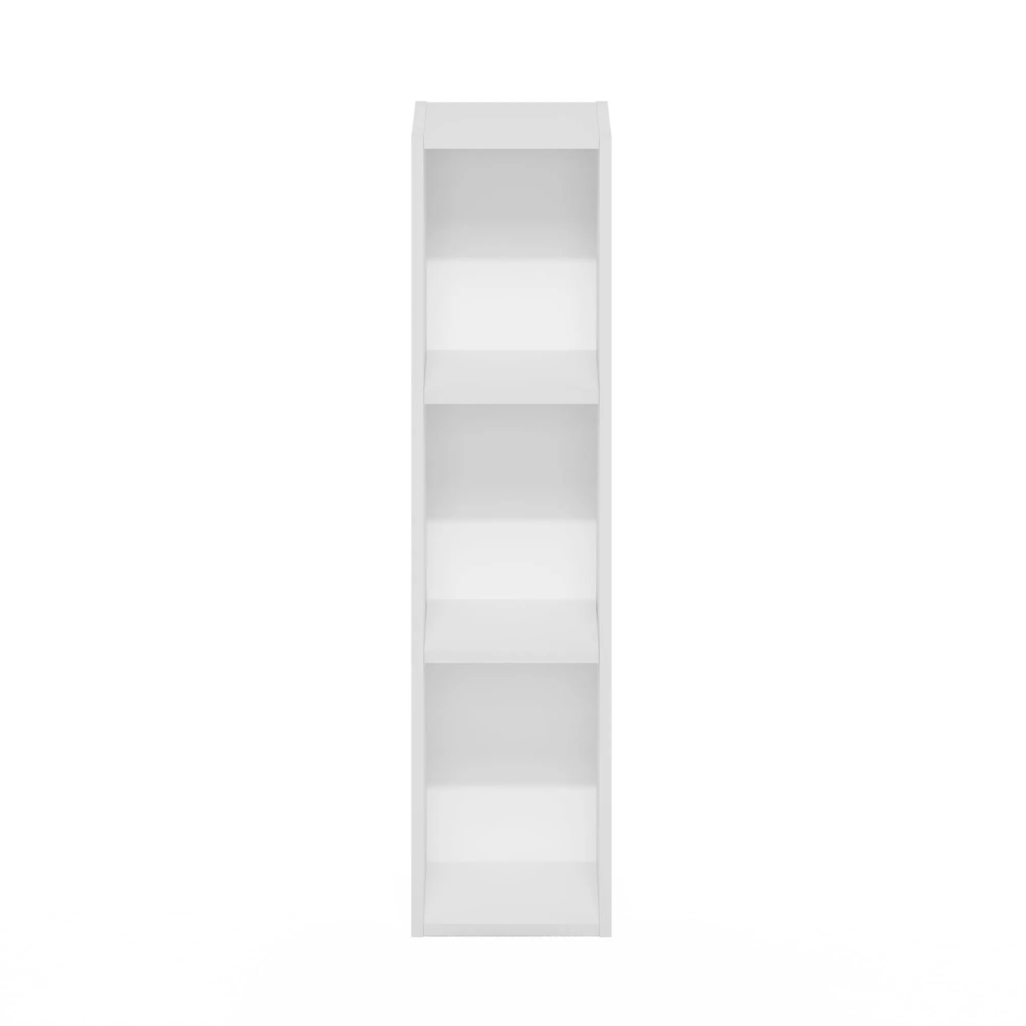 Furinno Fulda libreria salvaspazio a 3 ripiani, 20 cm, bianco - immagine 8