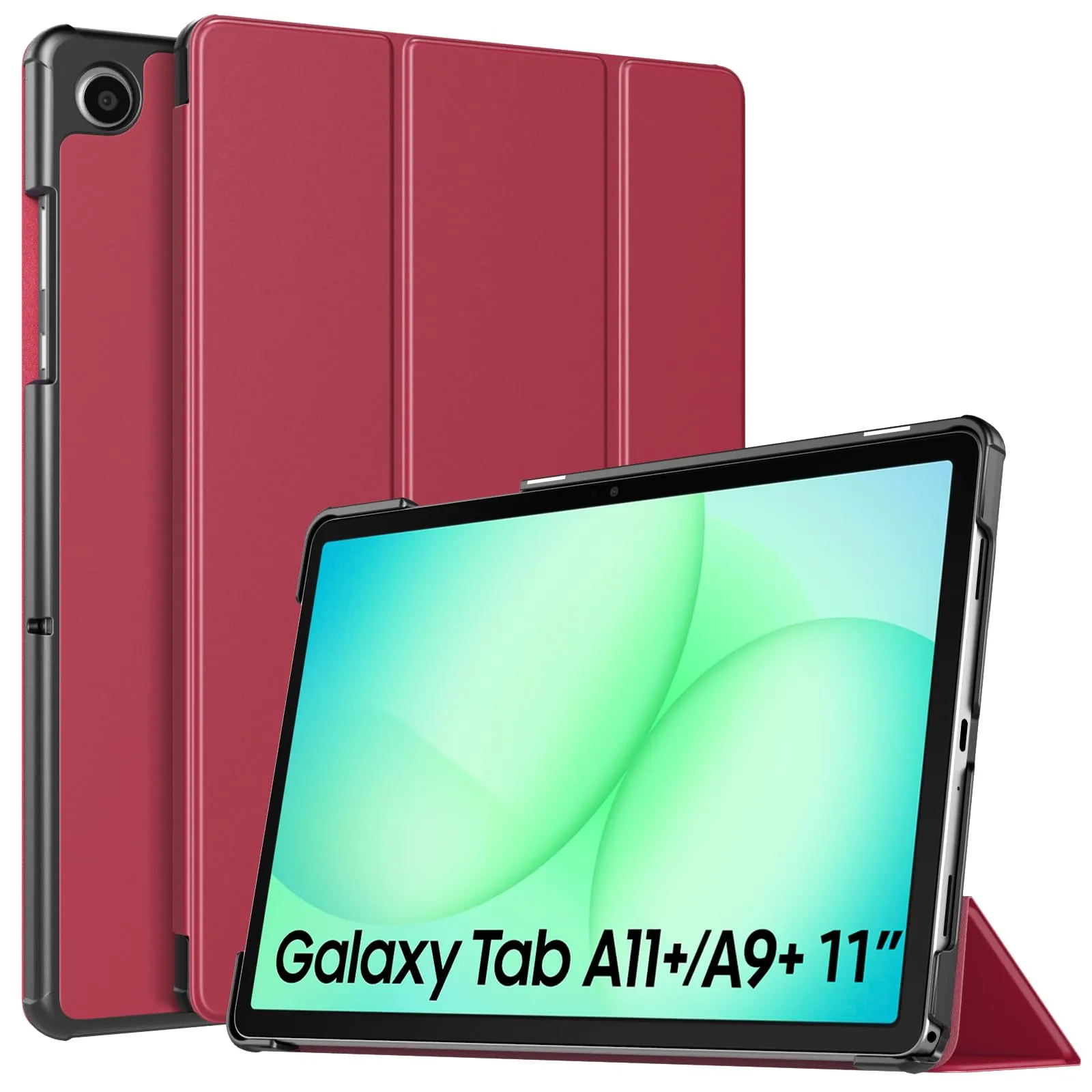 TiMOVO Cover per Samsung Galaxy Tab A11+/A11 Plus 11" 2025, Vino Rosso - immagine 1