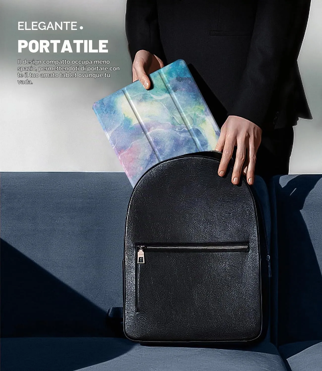 TiMOVO Cover per Samsung Galaxy Tab A11+/A9+ 11", Nebulose Fantastiche - immagine 7