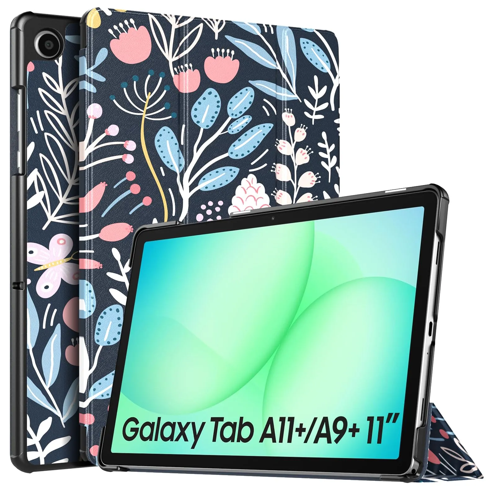 TiMOVO Cover per Samsung Galaxy Tab A11+ / A9+ 11" (2025/2023), Fiore Colorato - immagine 1