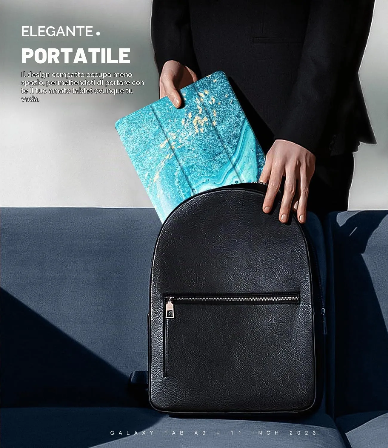 TiMOVO Cover per Samsung Galaxy Tab A11+/A9+ 11" (2025/2023), Doratura - immagine 7