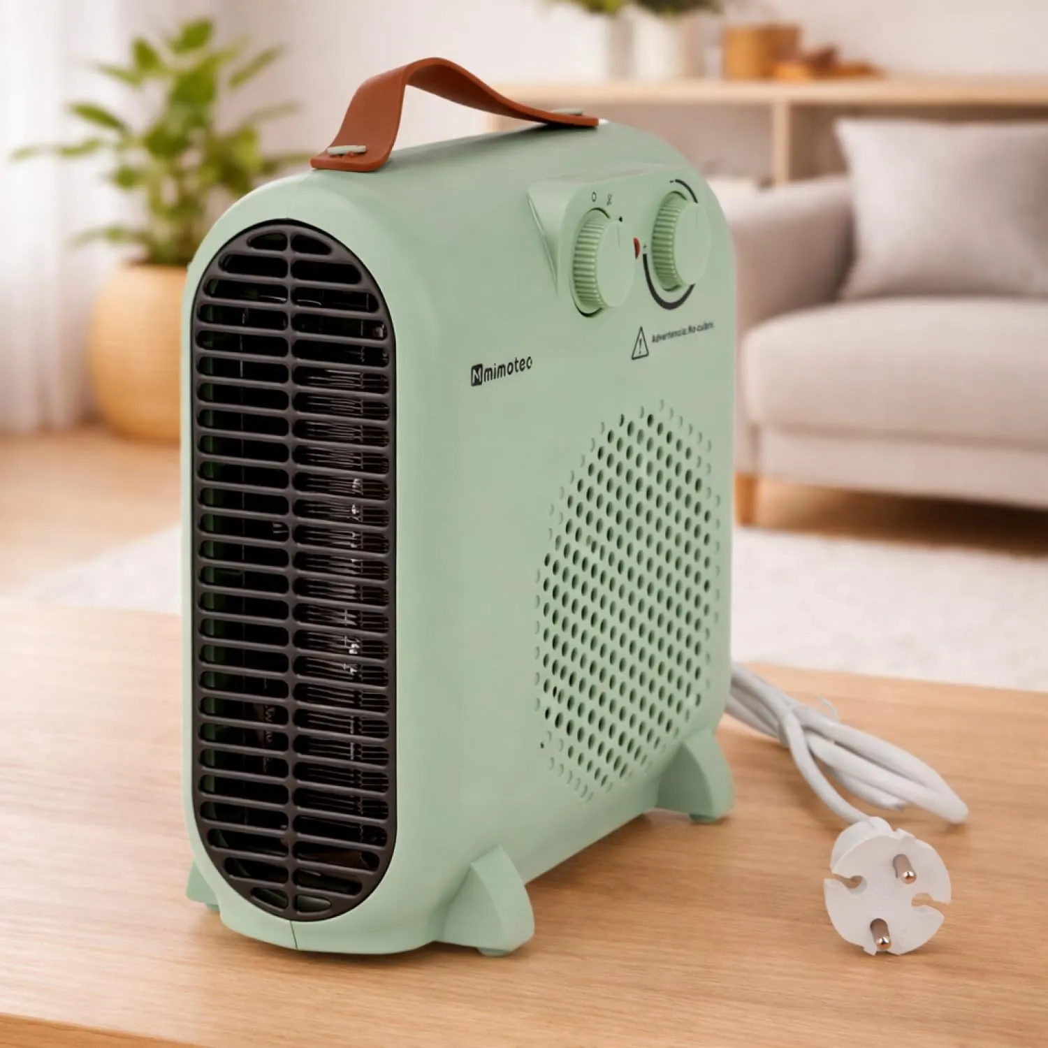 M Mimotec Green Compact Stufa Elettrica 2000W MI7058 - immagine 1