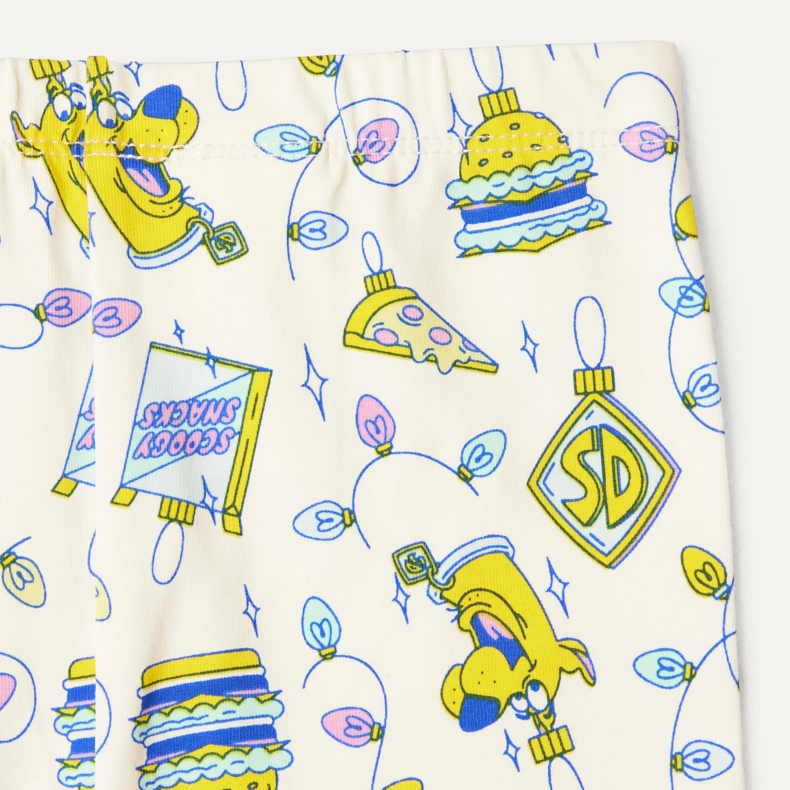 Amazon Essentials Warner Brothers Leggings da Bambina Scooby And Friends, Confezione da 3, 2 anni - immagine 5